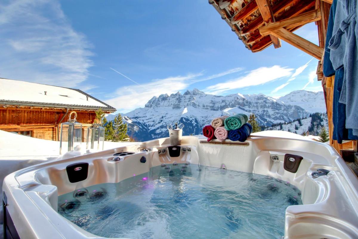 Alpine chic Chalet Jaccuzi Sauna
