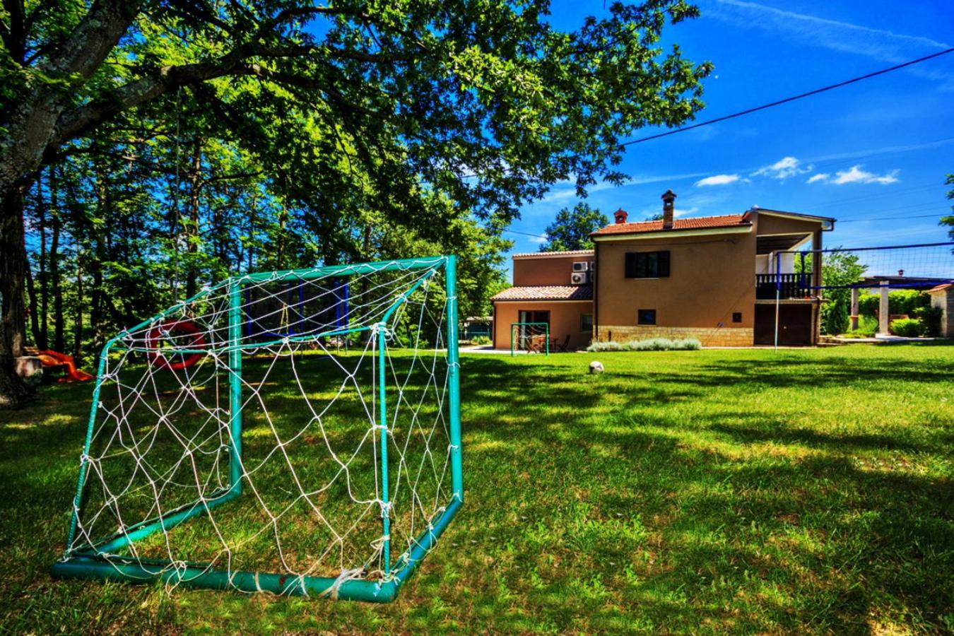 Villa Ferlini in Central Istria with private 10000 m2 garden, wellness & family activities on plot view 5