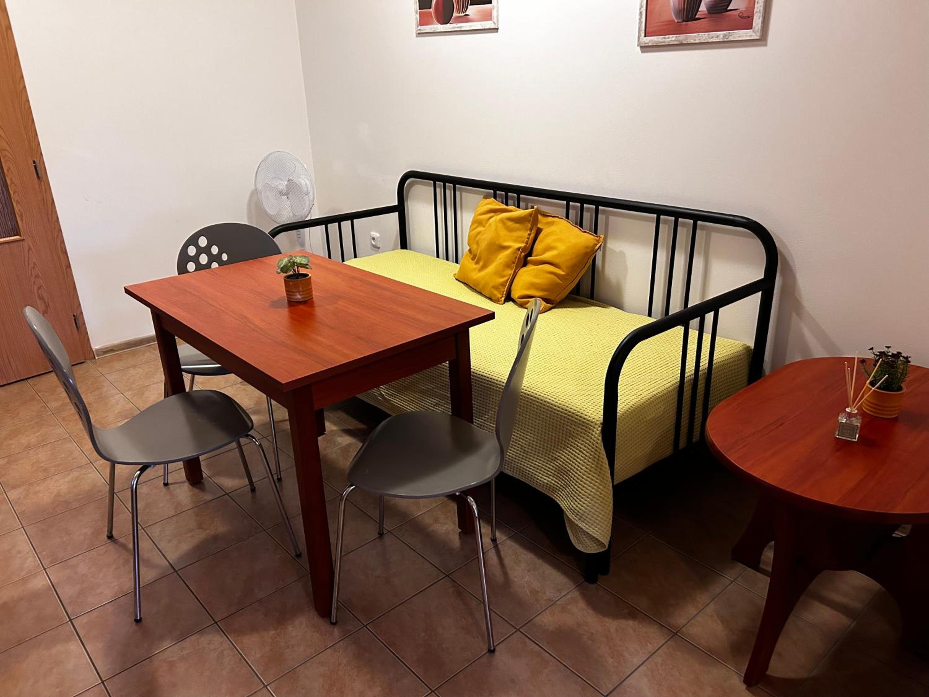 Apartment #9 with self-service check-in process