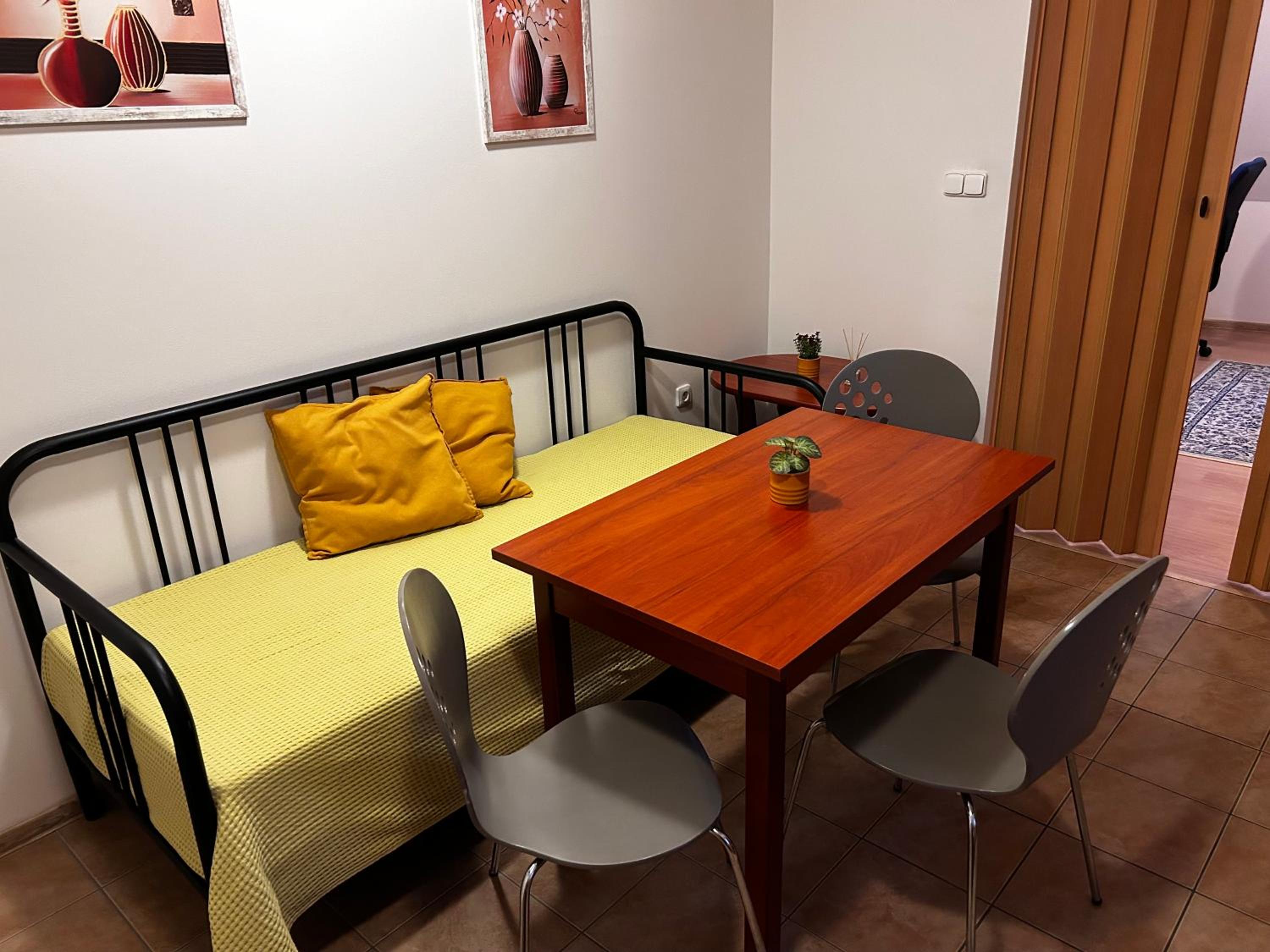 Apartment #9 with self-service check-in process