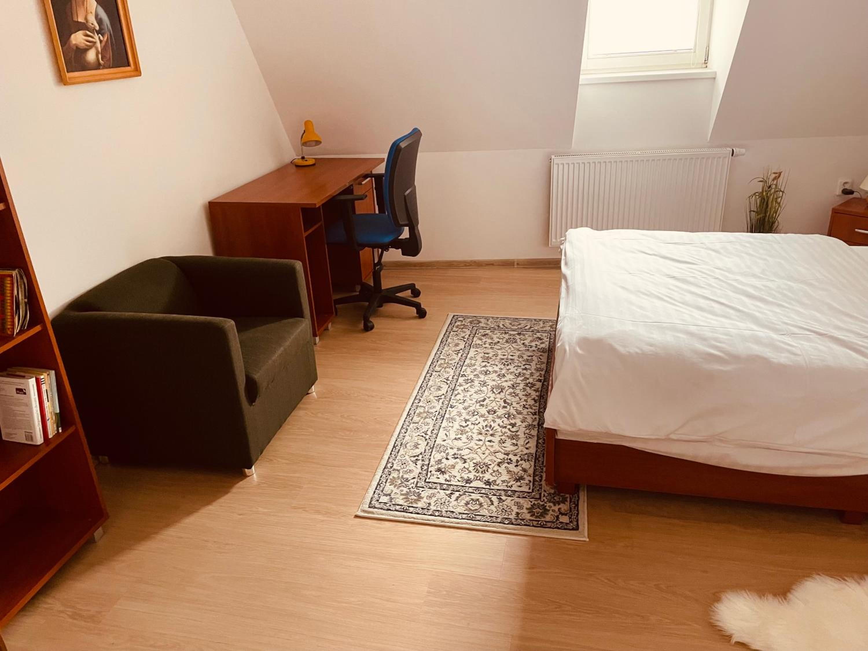 Apartment #9 with self-service check-in process