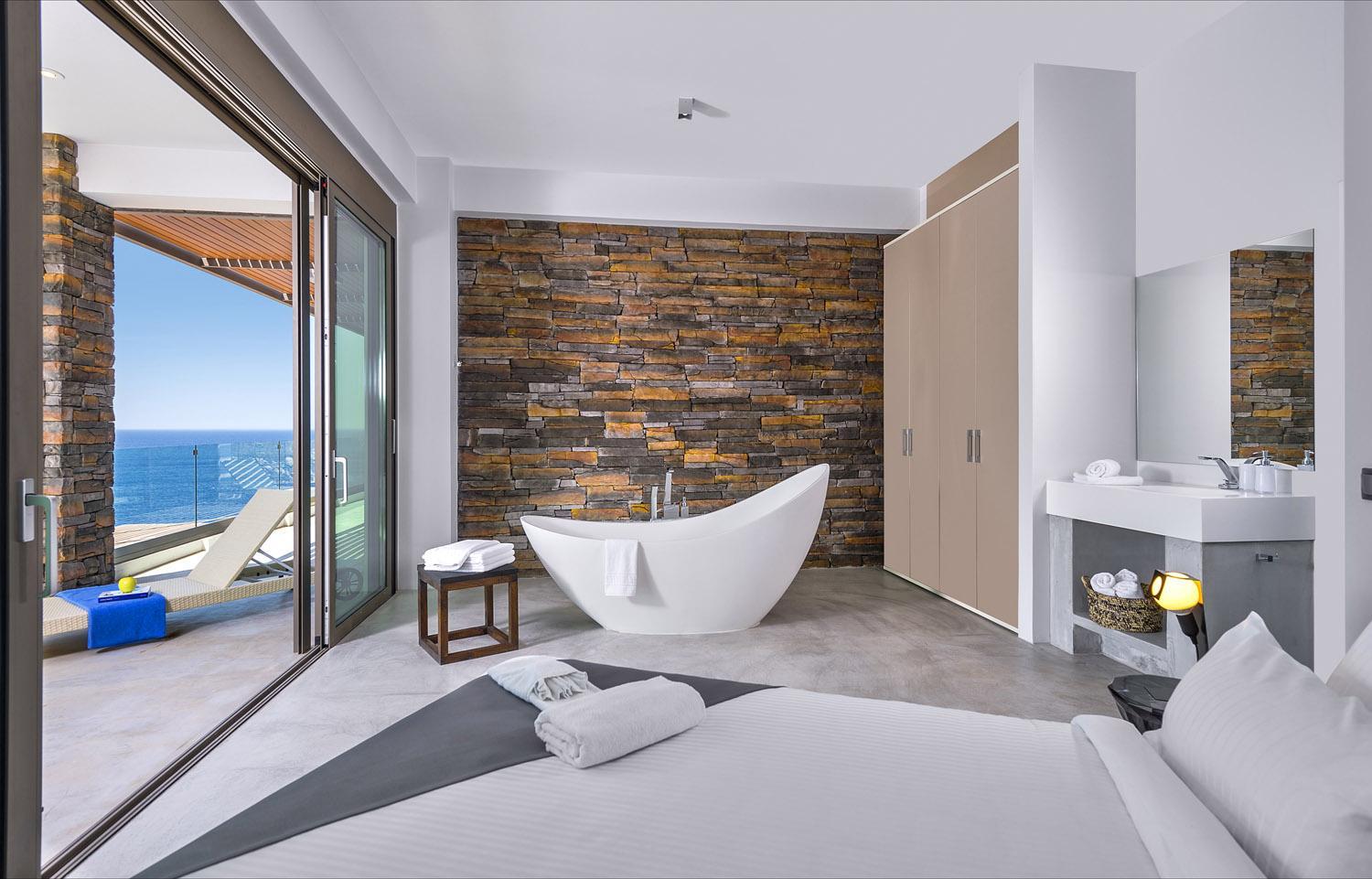 Luxury seafront design villa Kyma in Tersanas Owner listing view 4