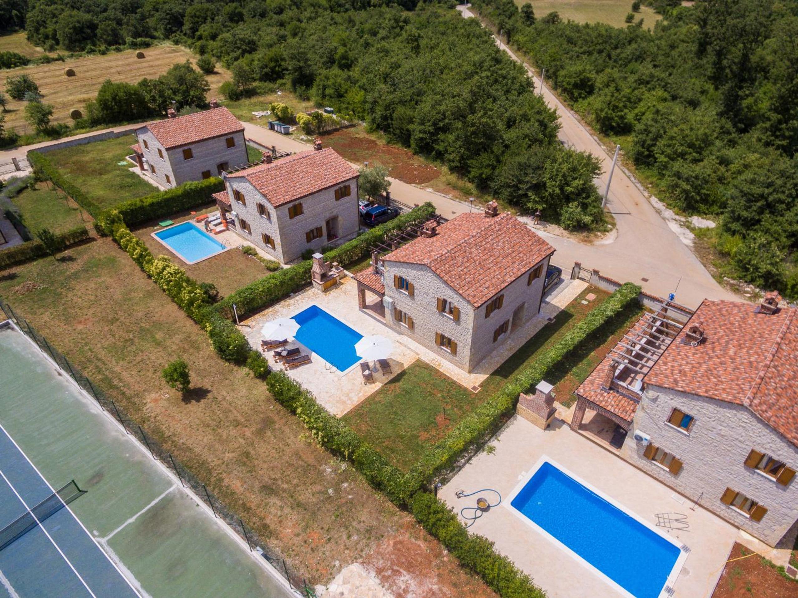 Villa Maja in Central Istria for families and kids in a Resort view 5
