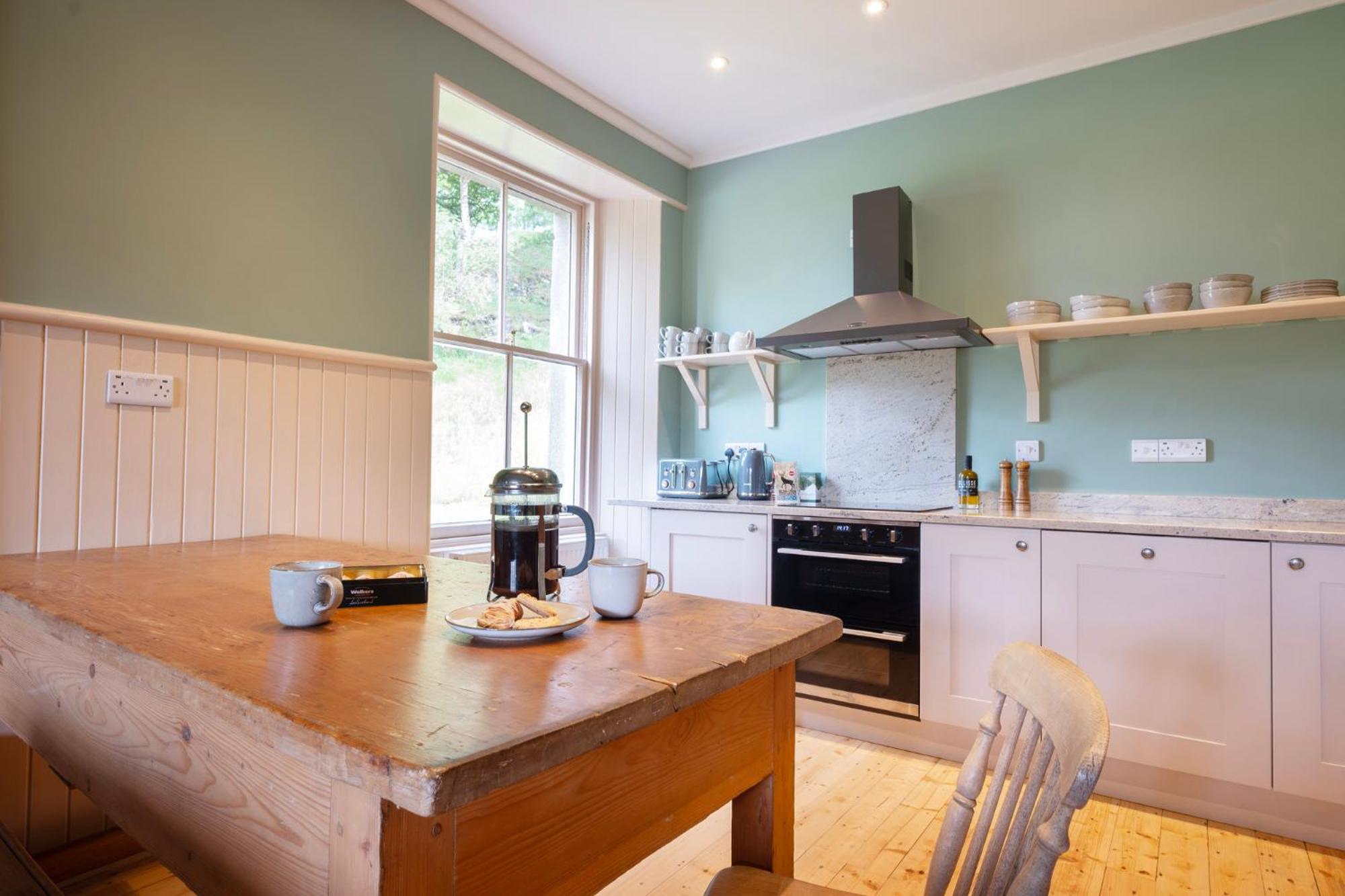 Traditional Highland lodge restored in the spirit of rural living, set in a wild landscape - NATURE ADVENTURE NURTURE
