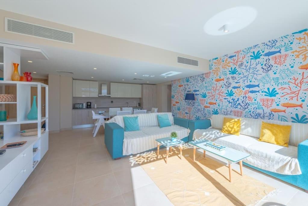Beach-Inspired 1BR in Mangroovy, El Gouna. Sea & Pool view 2