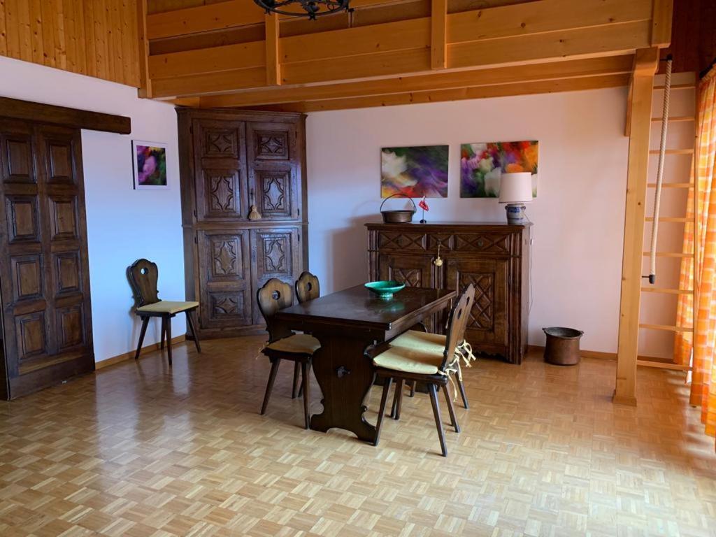 Crans Montana spacious 80m2 apartment with stunning view & bus stop outside