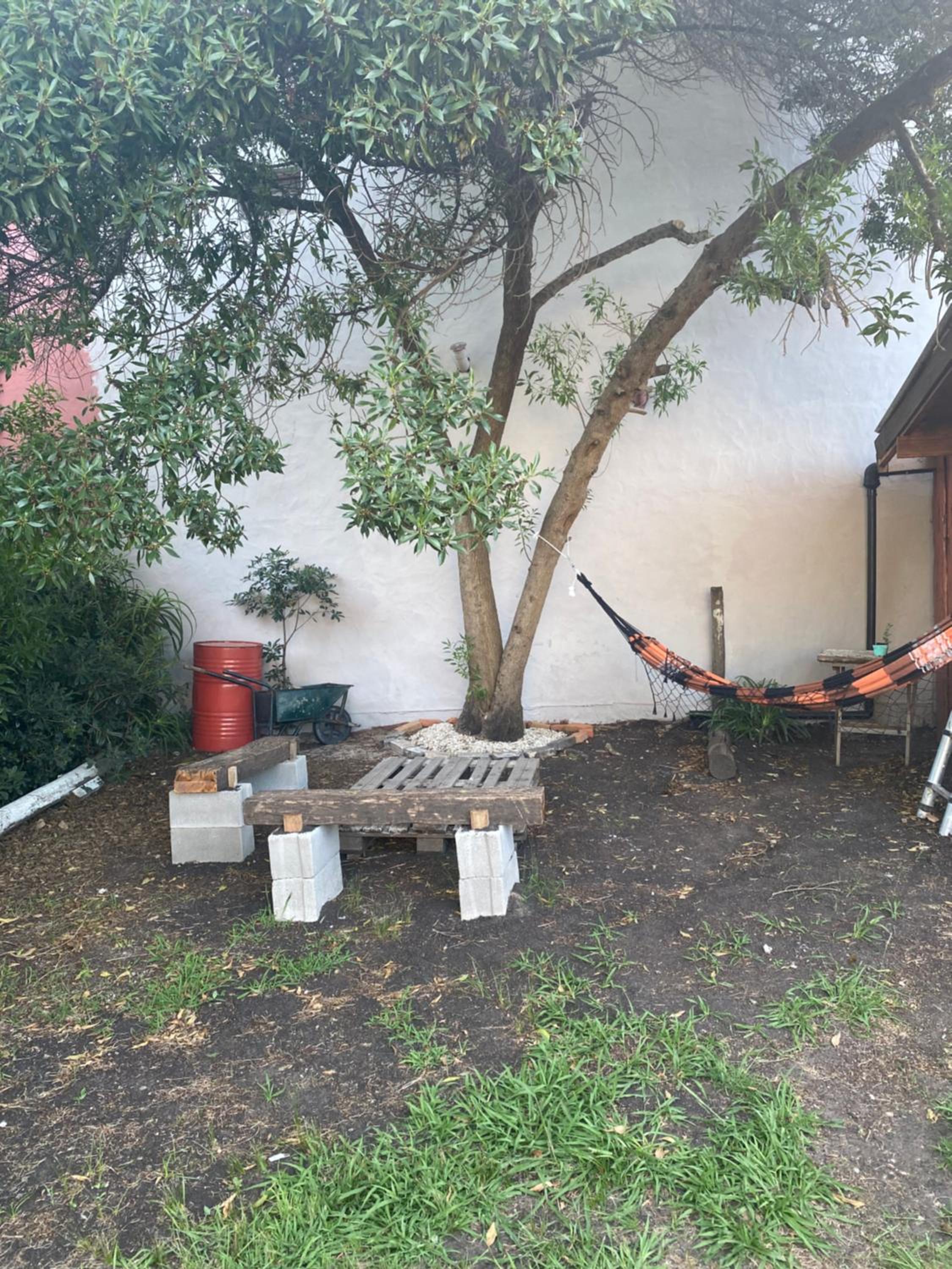 Cabaña en acantilados