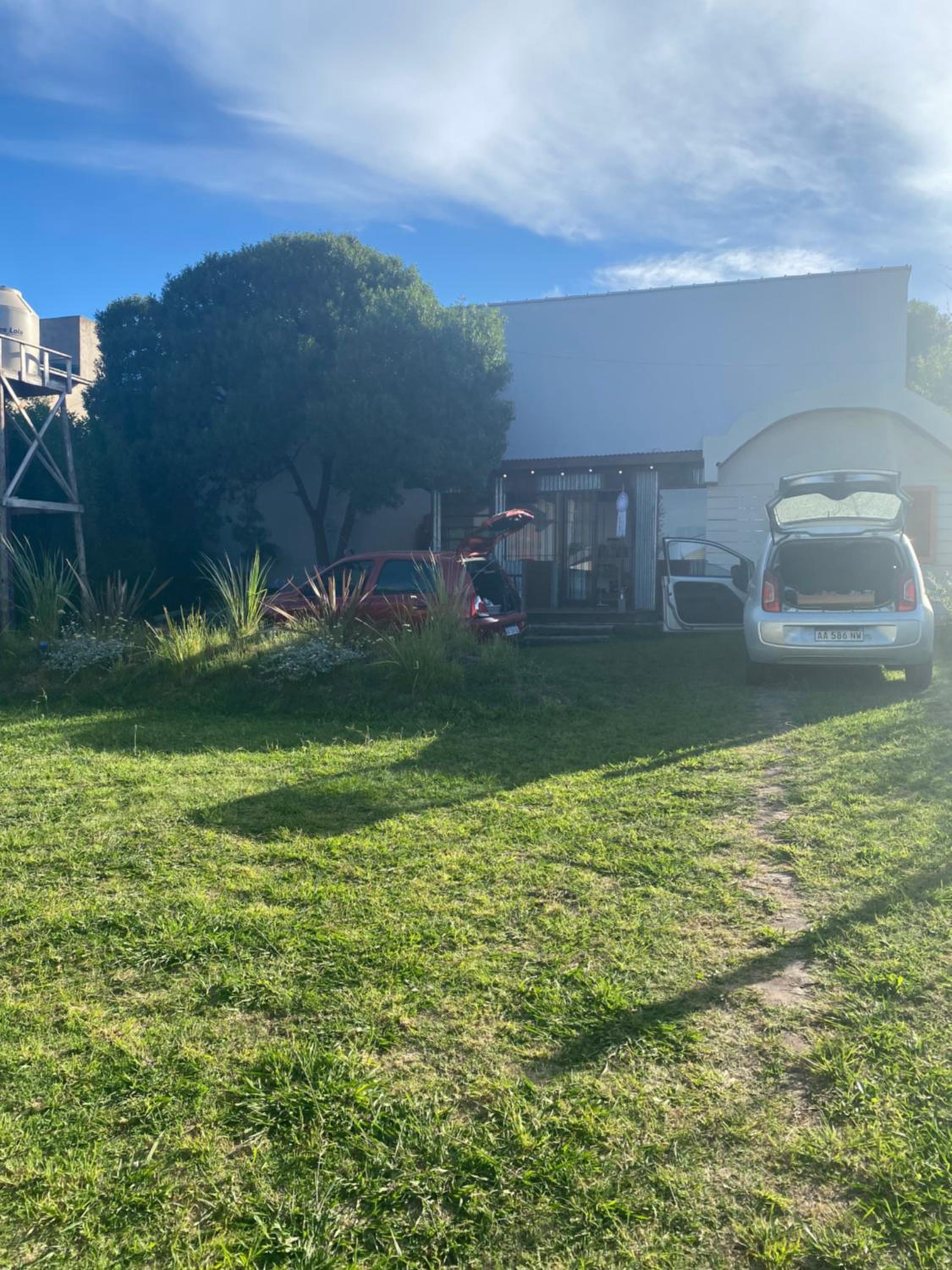 Cabaña en acantilados