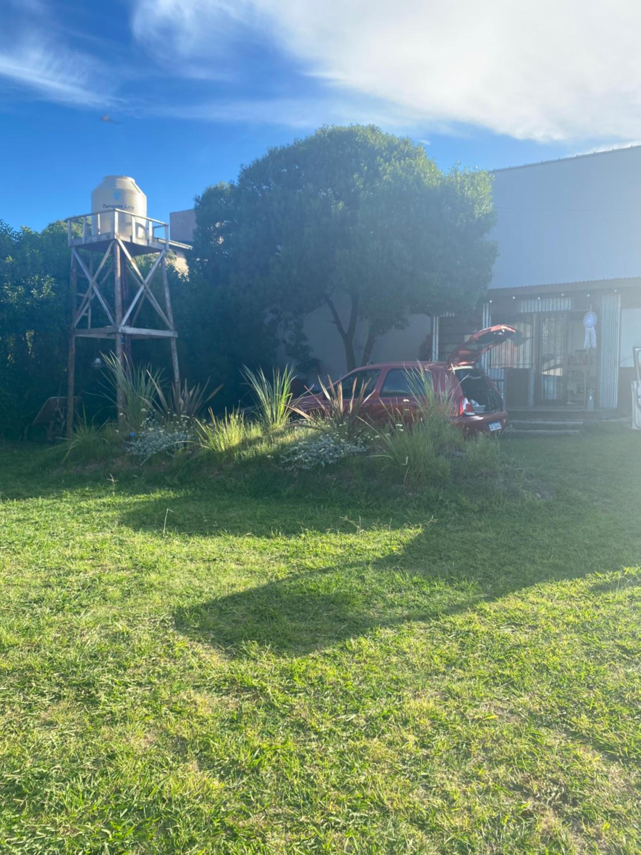 Cabaña en acantilados