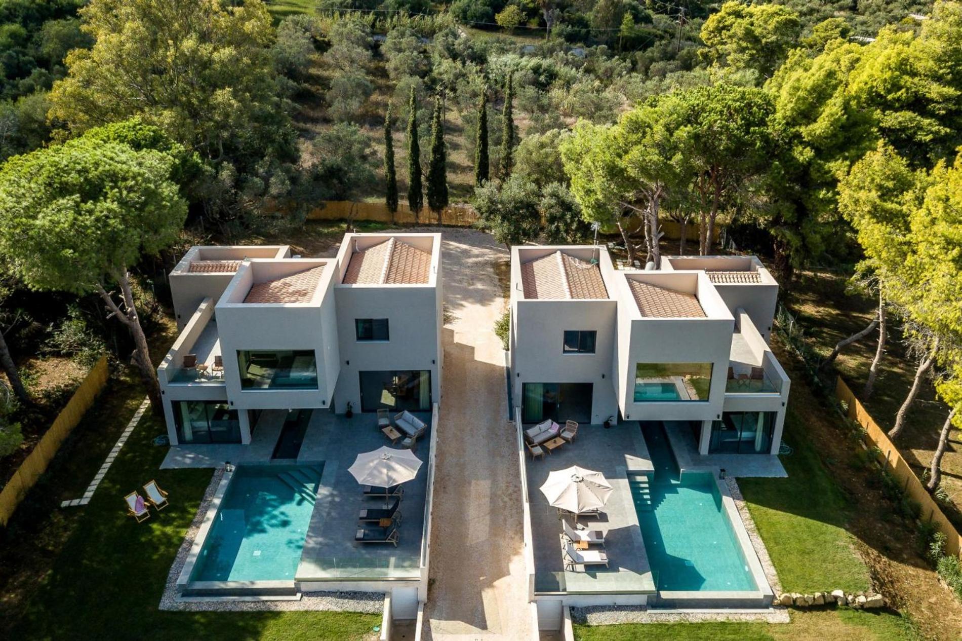 Zakynthos Luxury Villa Mon DIOM I, seafront view 2