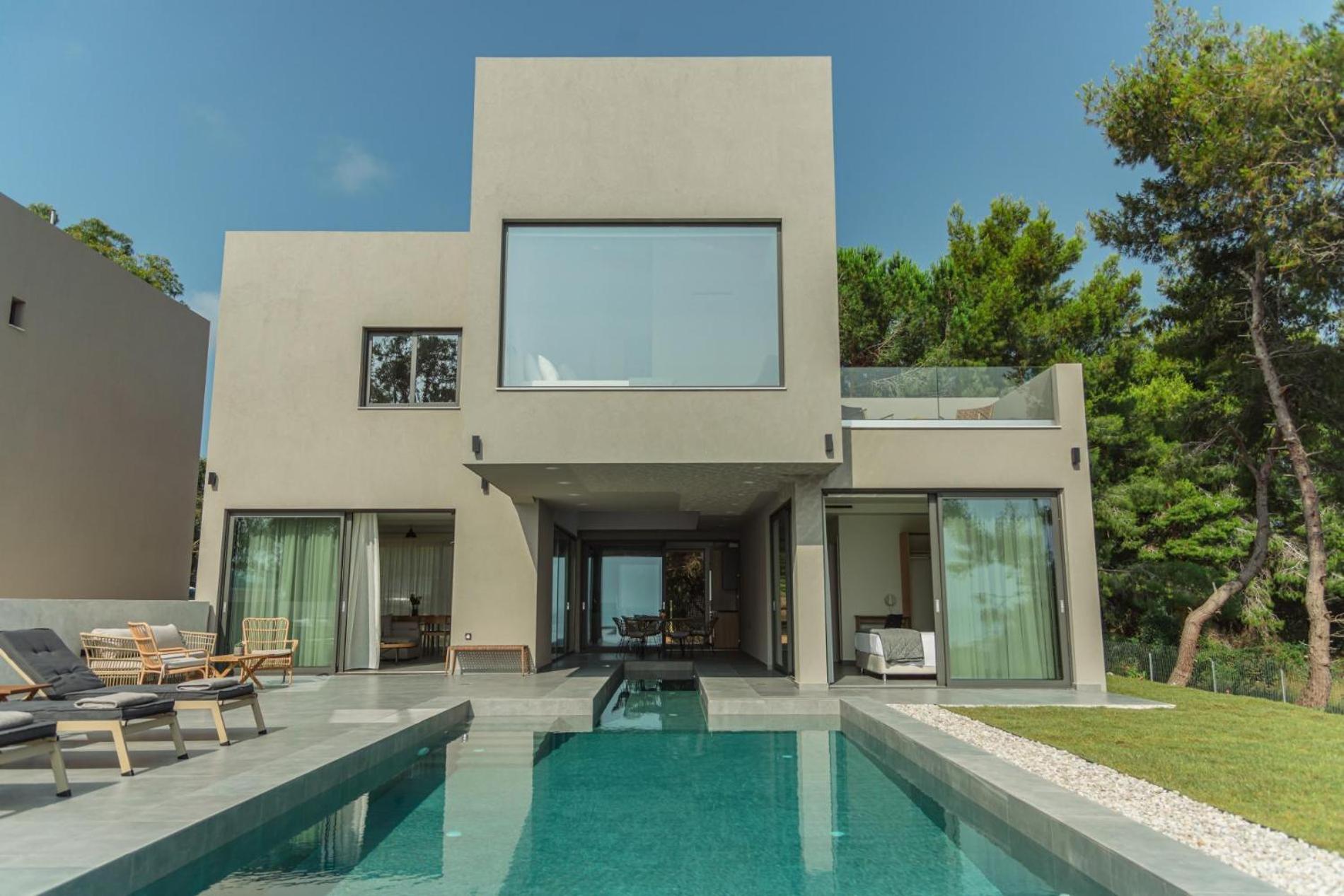 Zakynthos Luxury Villa Mon DIOM I, seafront view 4