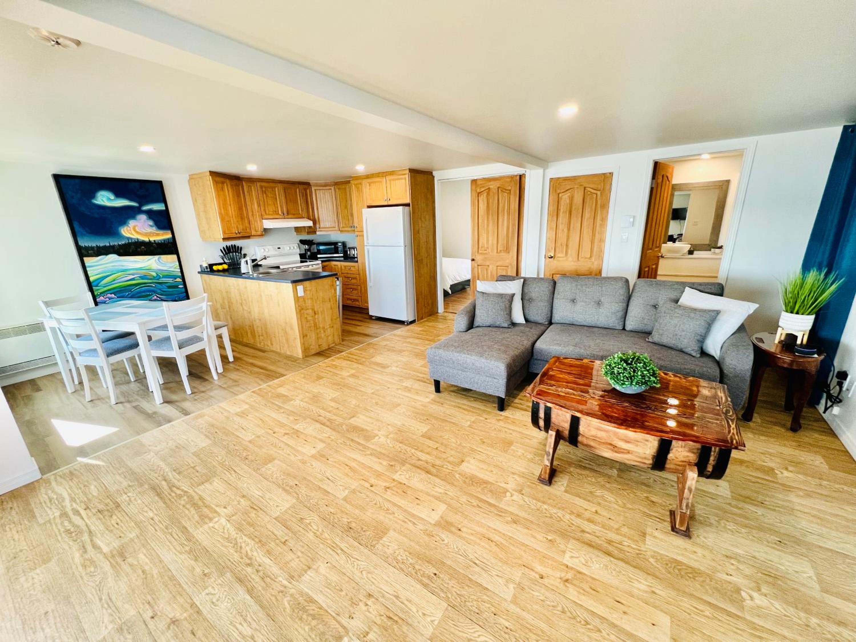 L'APPÂT buvette et couchette de Sainte-Luce - Appartements de vacances modernes, calmes et ressourçant sur le fleuve