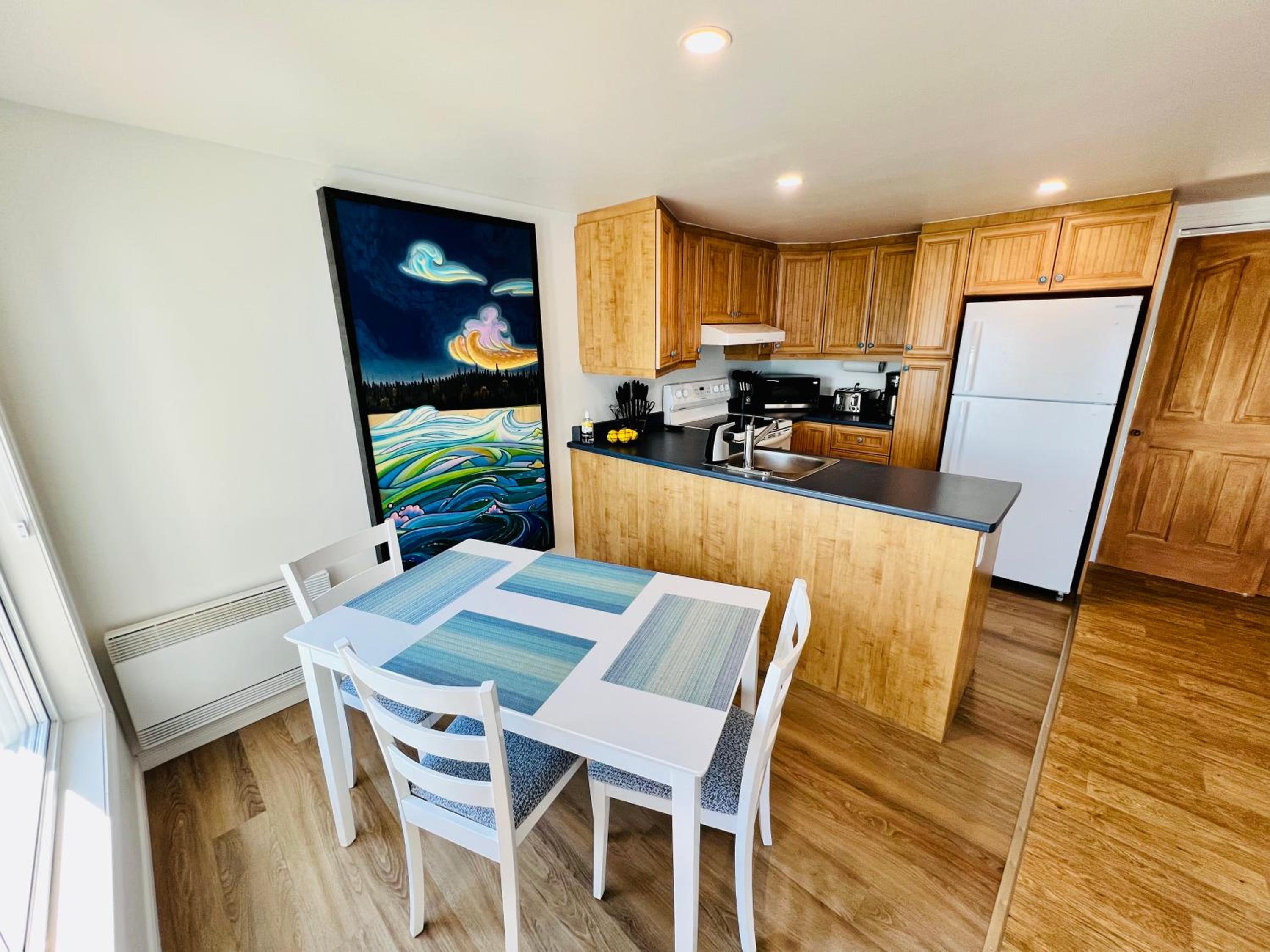 L'APPÂT buvette et couchette de Sainte-Luce - Appartements de vacances modernes, calmes et ressourçant sur le fleuve