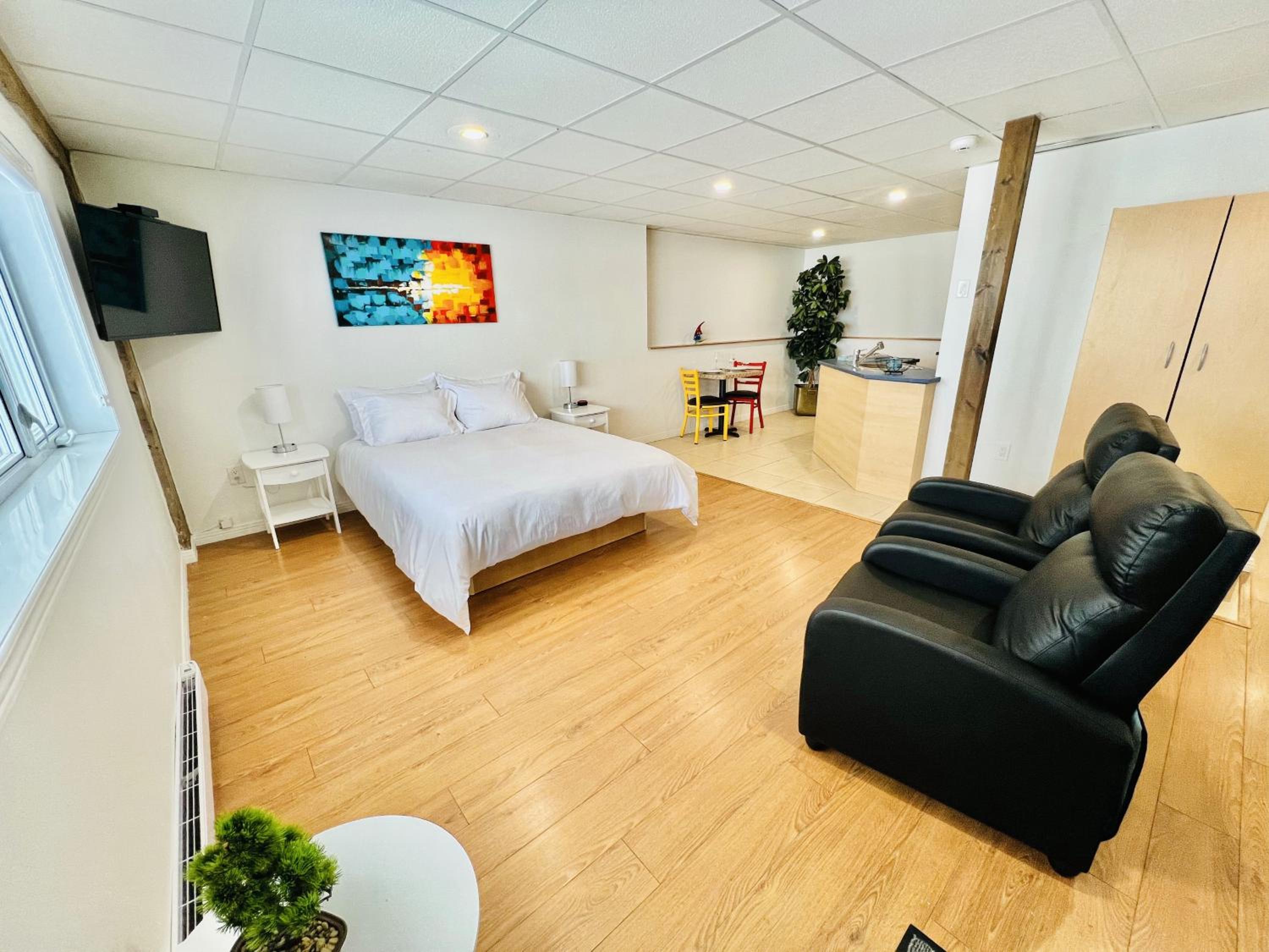 L'APPÂT buvette et couchette de Sainte-Luce - Appartements de vacances modernes, calmes et ressourçant sur le fleuve