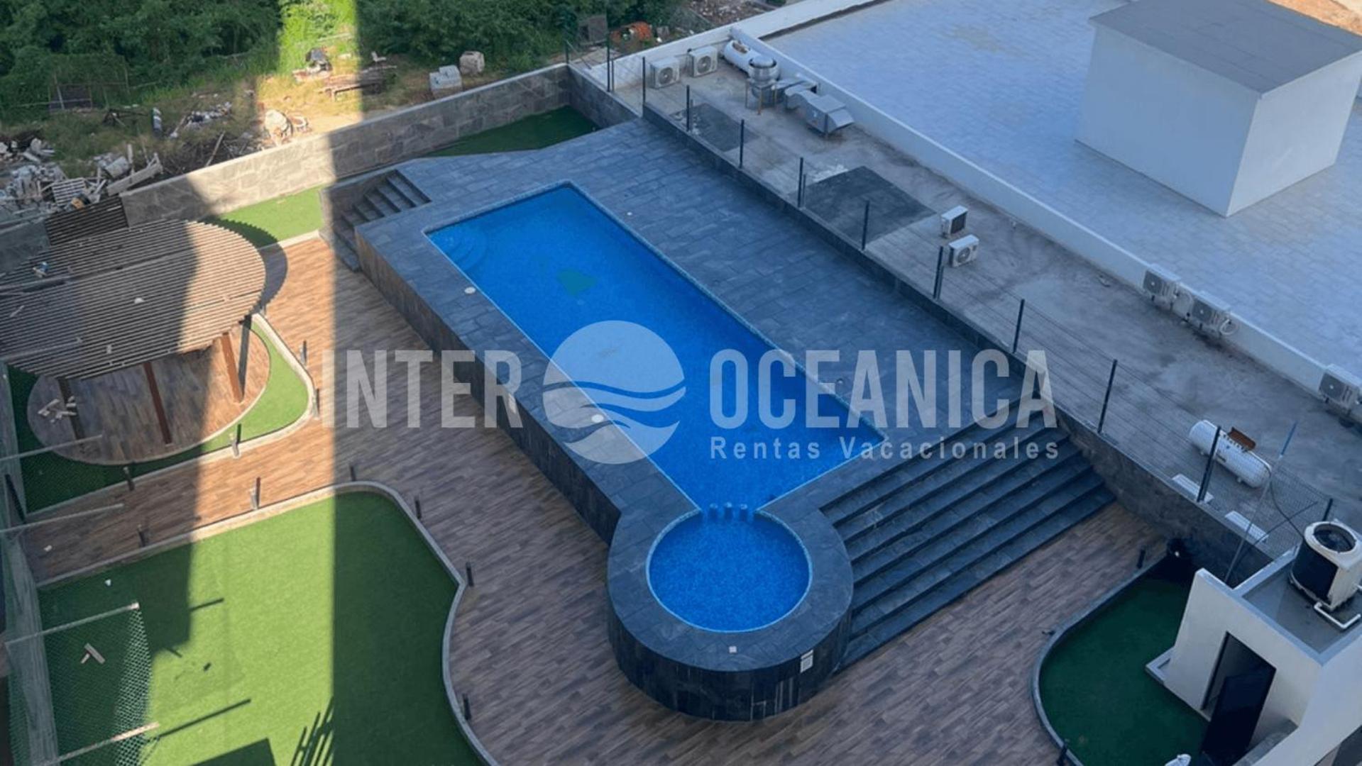 Pool with the best view of the Marina Mazatlán view 4