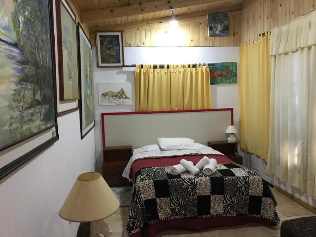 Cabañas con piscina en la entrada de Oberá