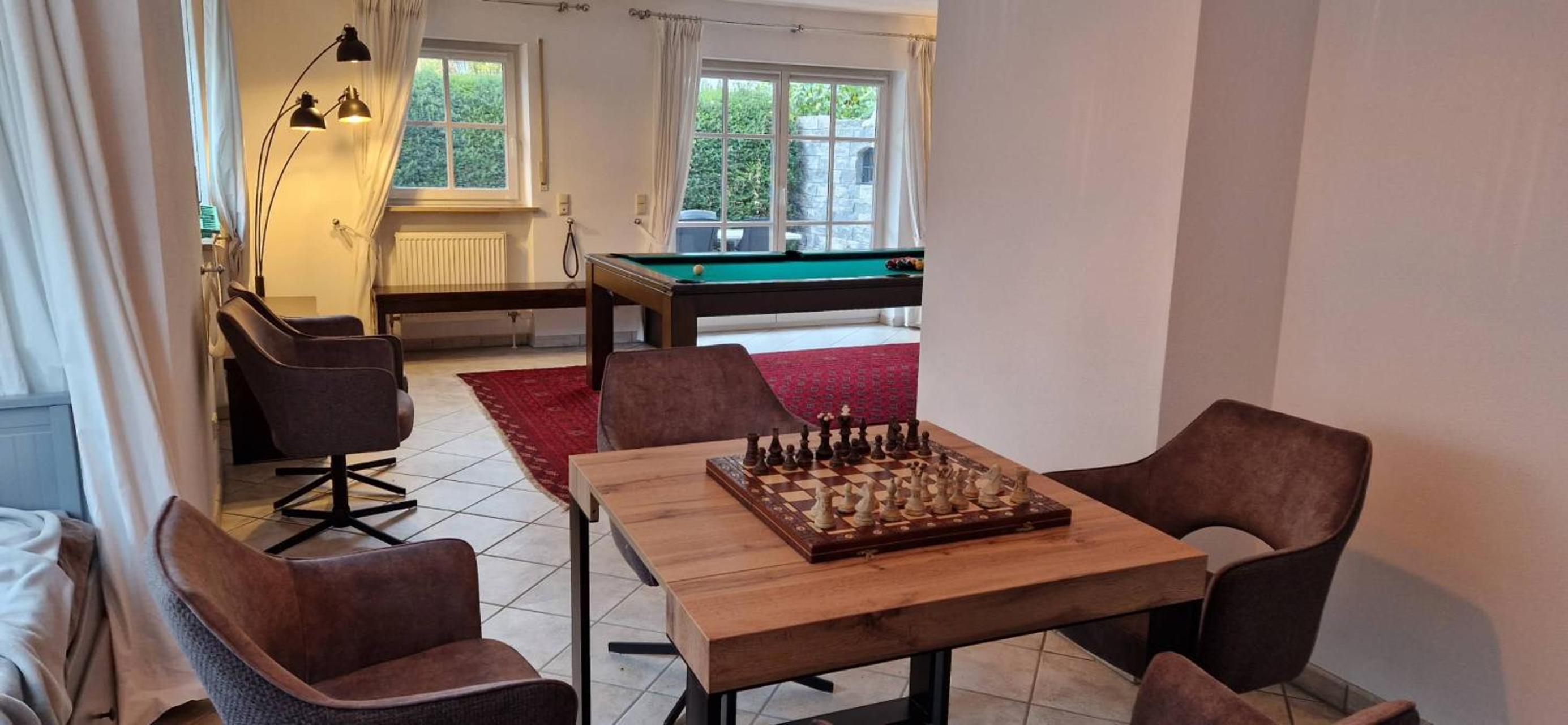 Ferienhaus Weilheim mit Garten Spiel und Spass