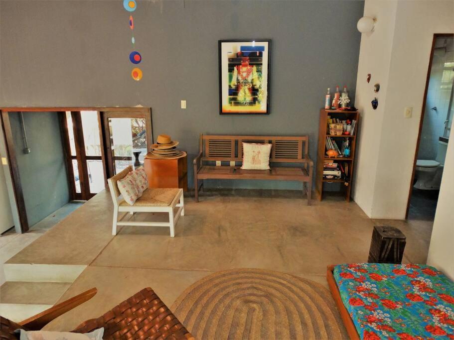 Casa Caju em Imbassai arejada tranquila e bem localizada para famílias e amigos