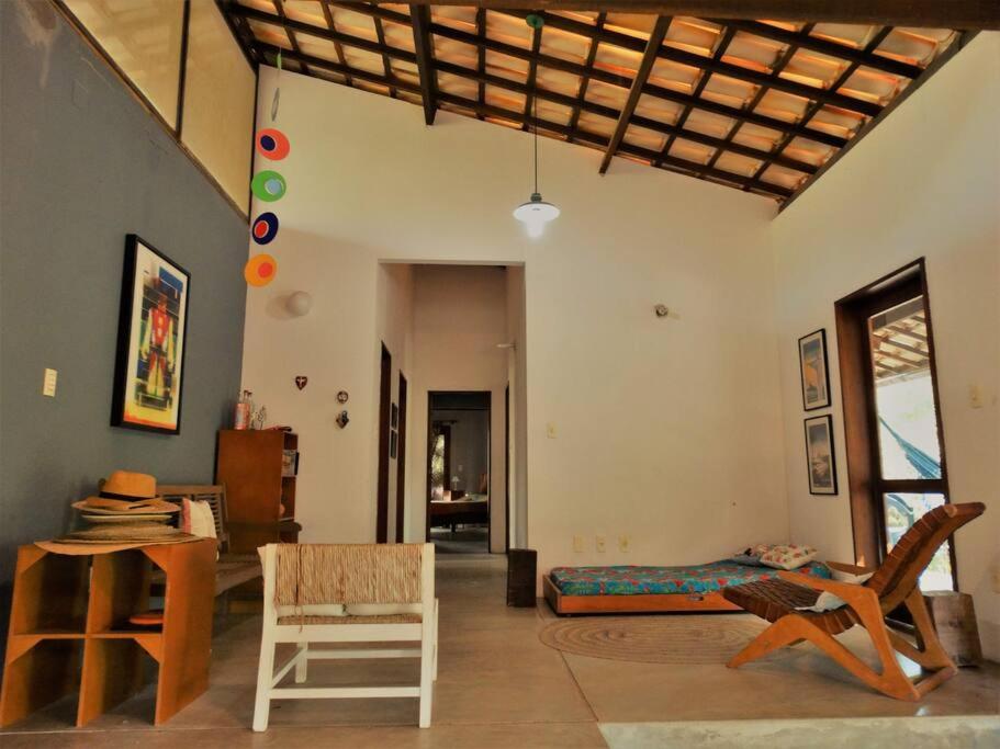 Casa Caju em Imbassai arejada tranquila e bem localizada para famílias e amigos