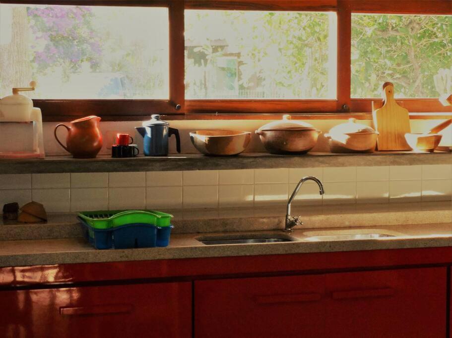 Casa Caju em Imbassai arejada tranquila e bem localizada para famílias e amigos
