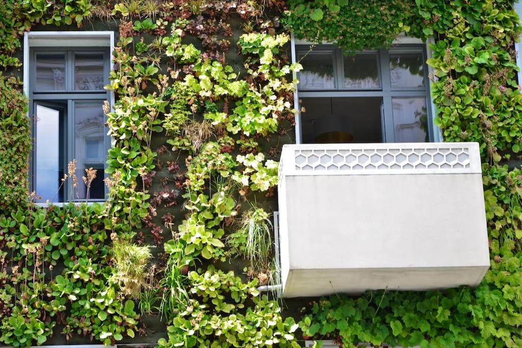 Modern building with vertical garden & 2 bedrooms