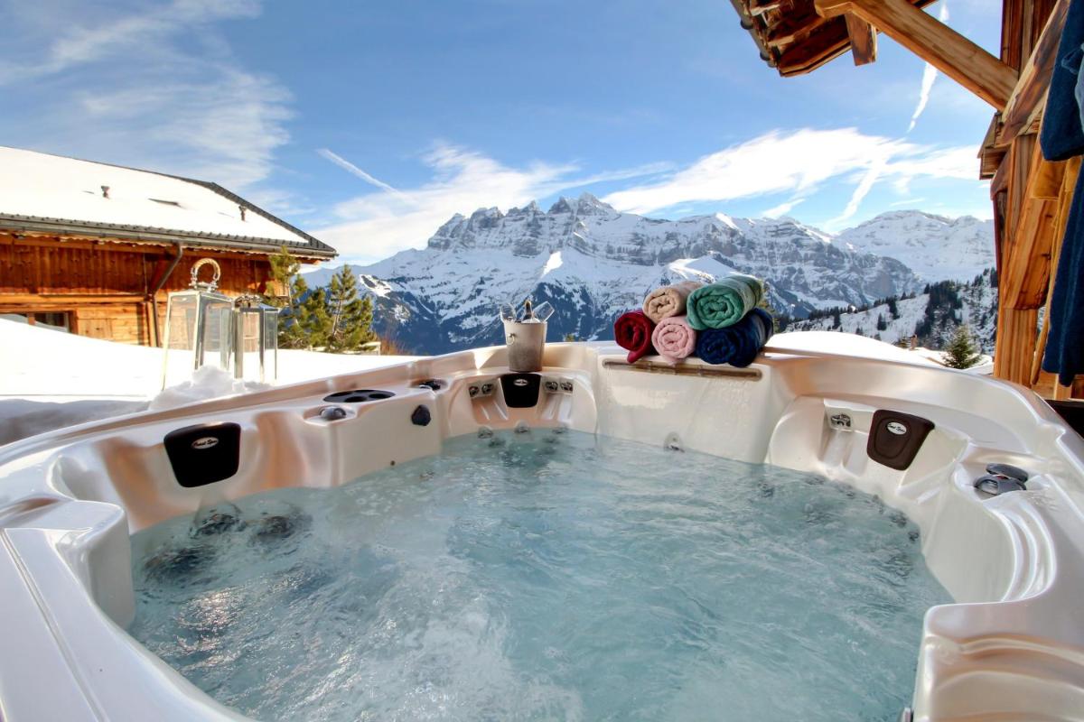 Alpine chic Chalet Jaccuzi Sauna