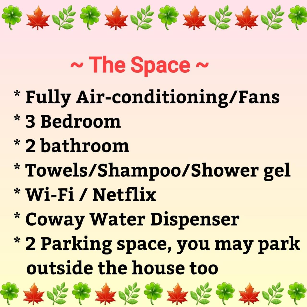 Air-home No 28 Simpang near Aulong Econsave, 3BR, 7pax, Netflix photo 3