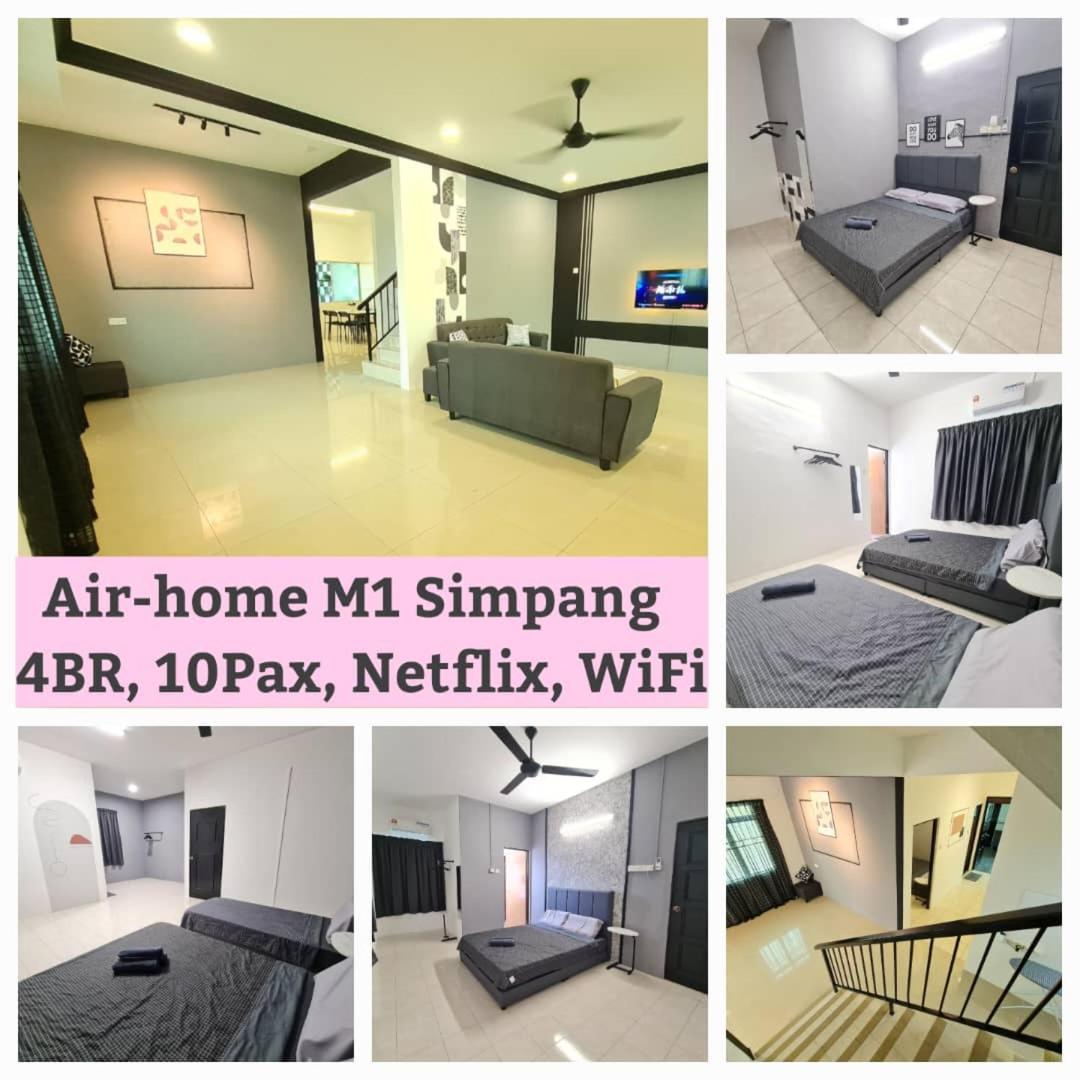 Air-home No 28 Simpang near Aulong Econsave, 3BR, 7pax, Netflix view 5