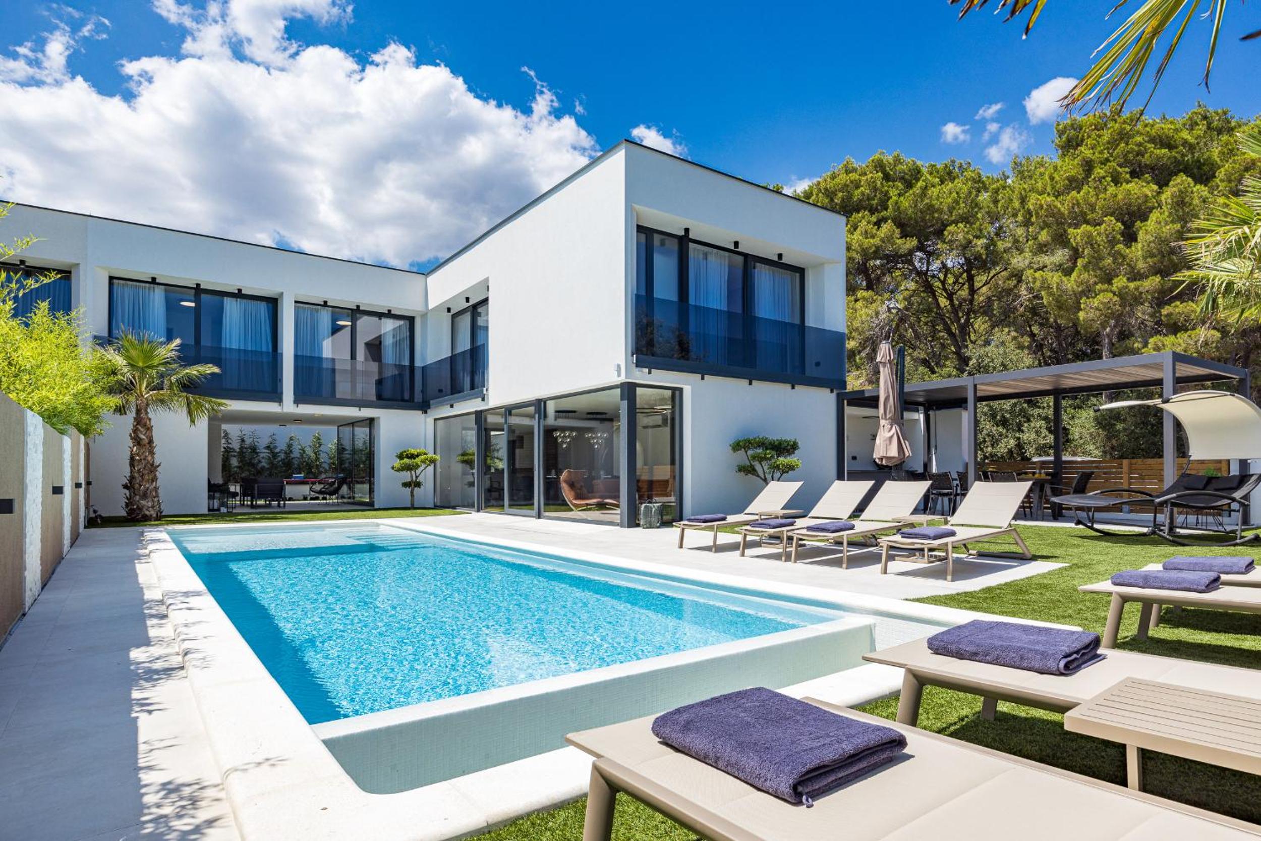 Villa Osea in Medulin with Sauna only 1.5 km from the Beach view 2
