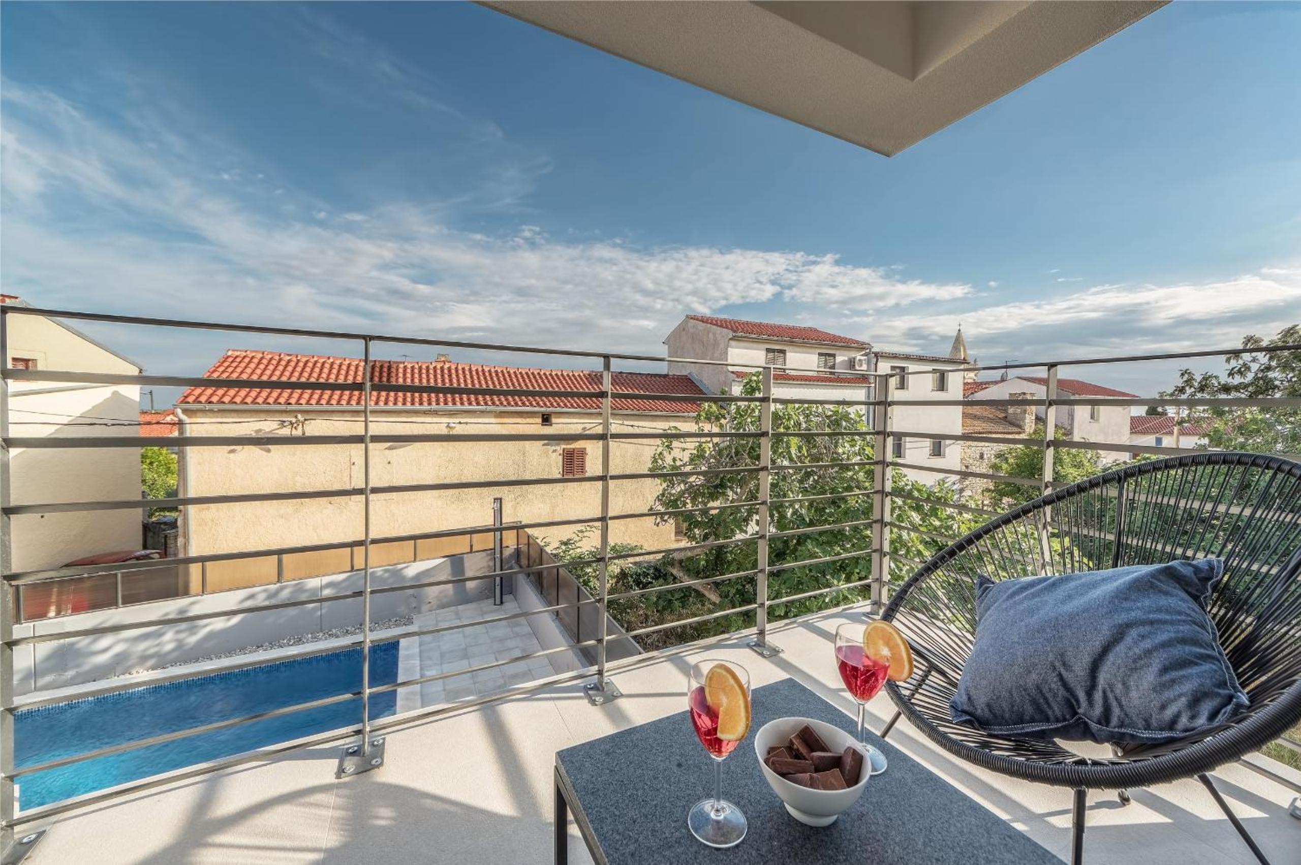 Villa San for 6 persons in Medulin with fitness and only 2 km from the beach with sea view view 5