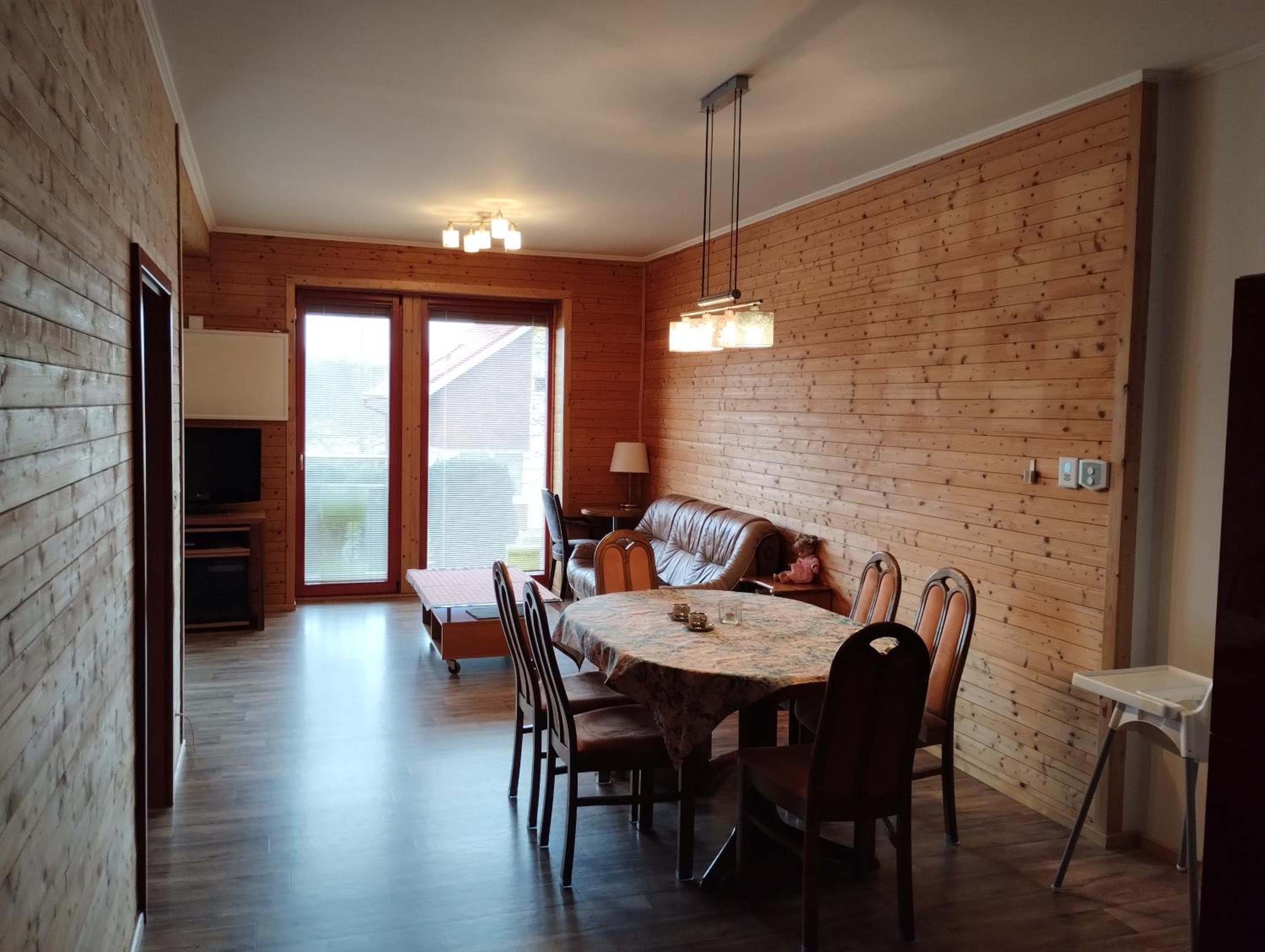 Apartmán v dřevěném domě