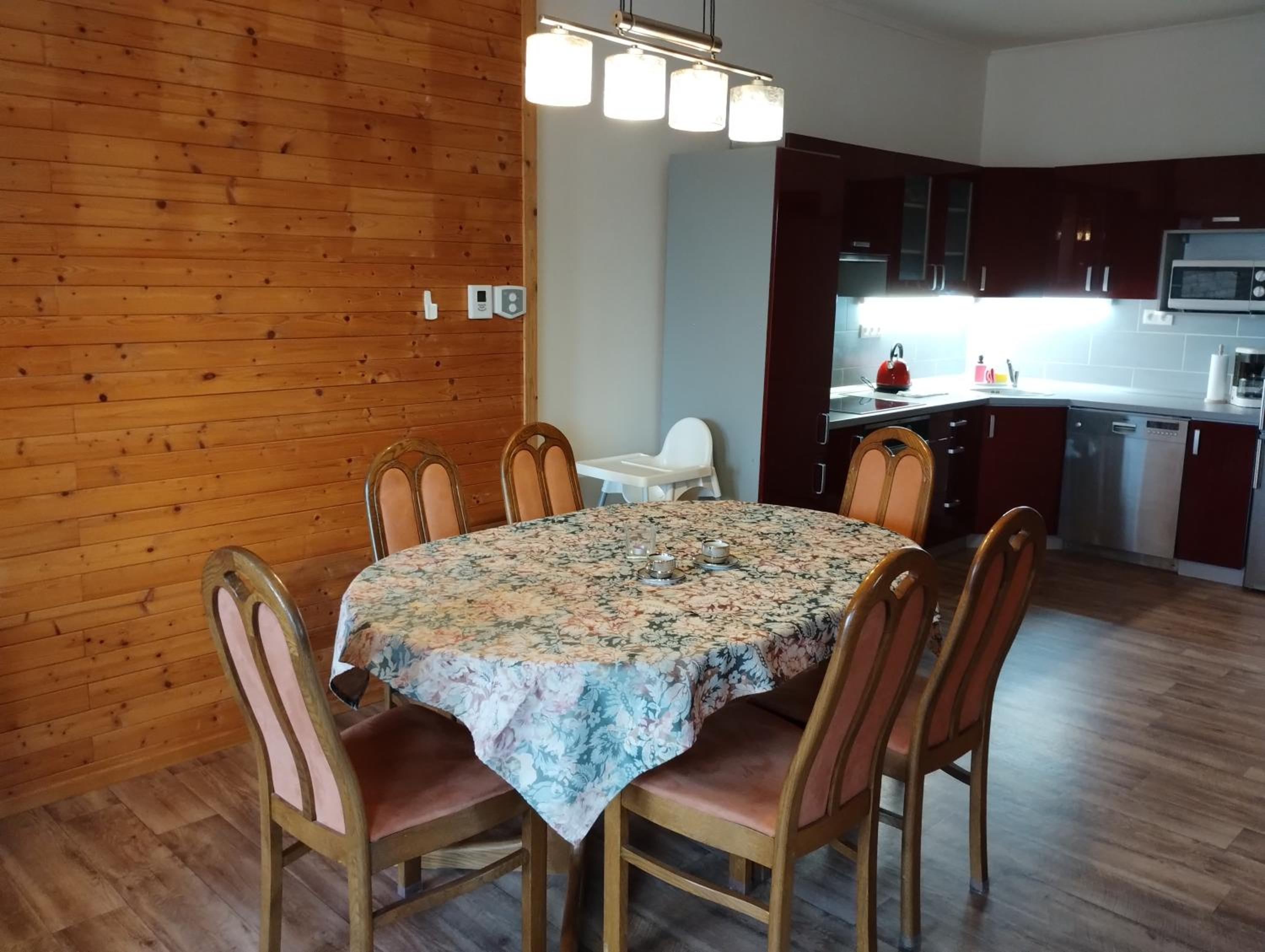 Apartmán v dřevěném domě