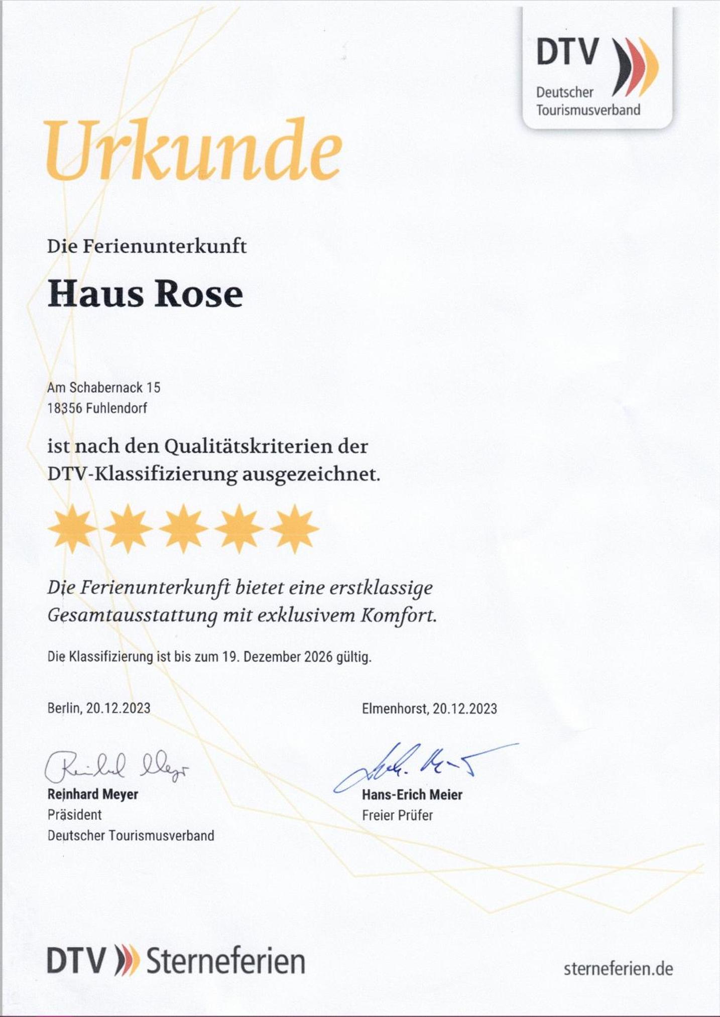 Haus Rose, Luxus-Ferienhaus in Fuhlendorf fur 4 Personen