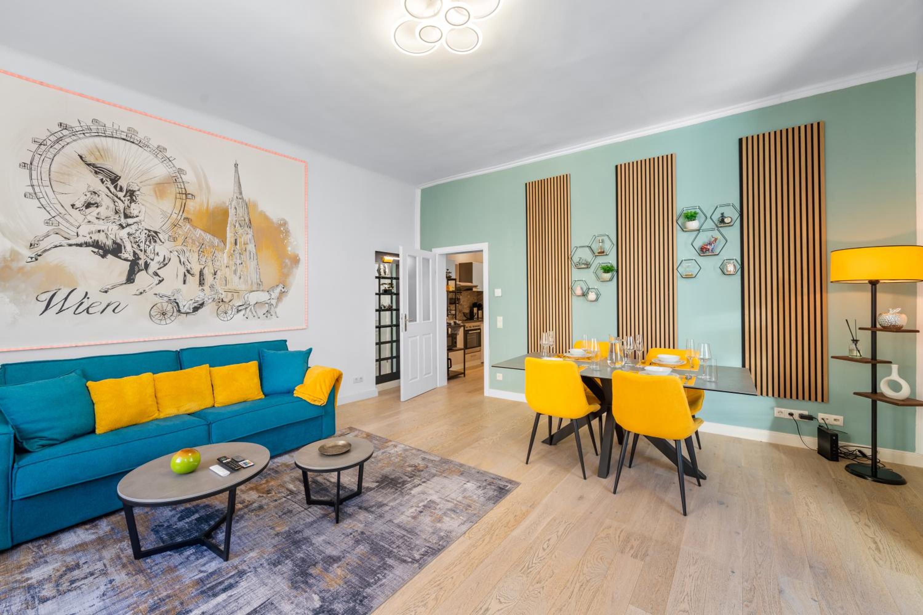 Traum-Wohnung, 63m², TOP Öffi-Anbindung, Smart-TV.