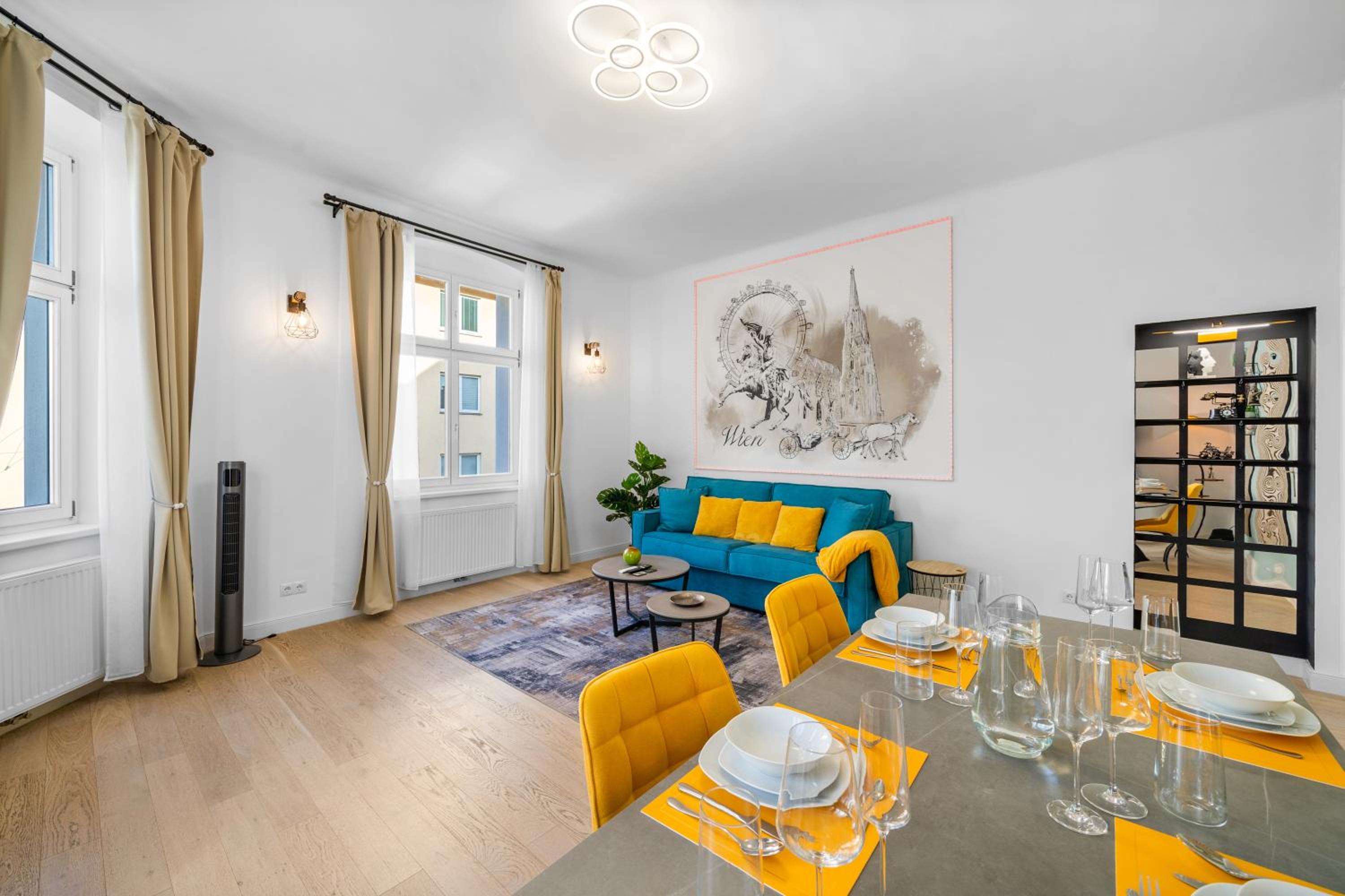 Traum-Wohnung, 63m², TOP Öffi-Anbindung, Smart-TV.
