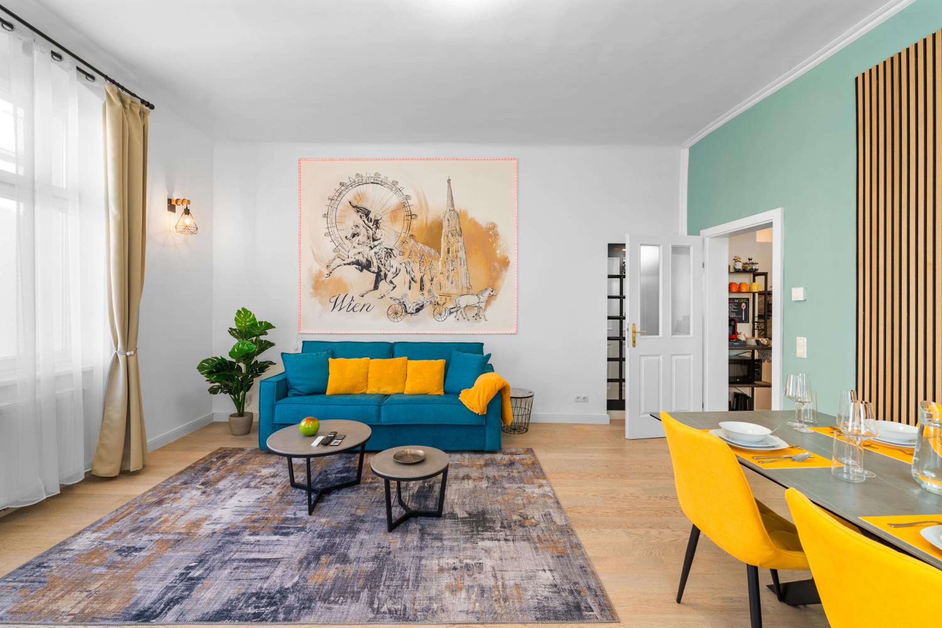 Traum-Wohnung, 63m², TOP Öffi-Anbindung, Smart-TV.