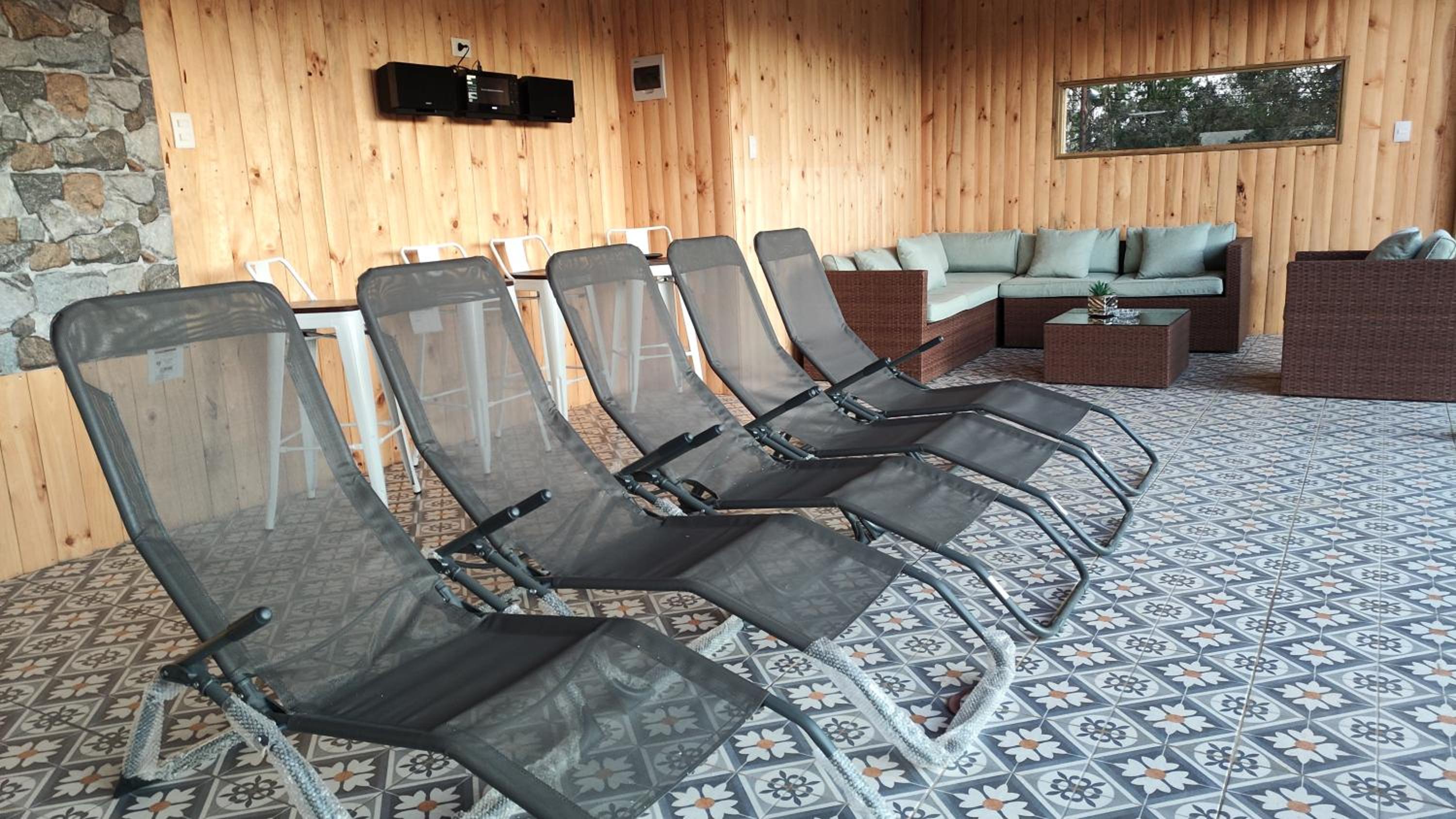 Cabaña 4-6 personas con piscina