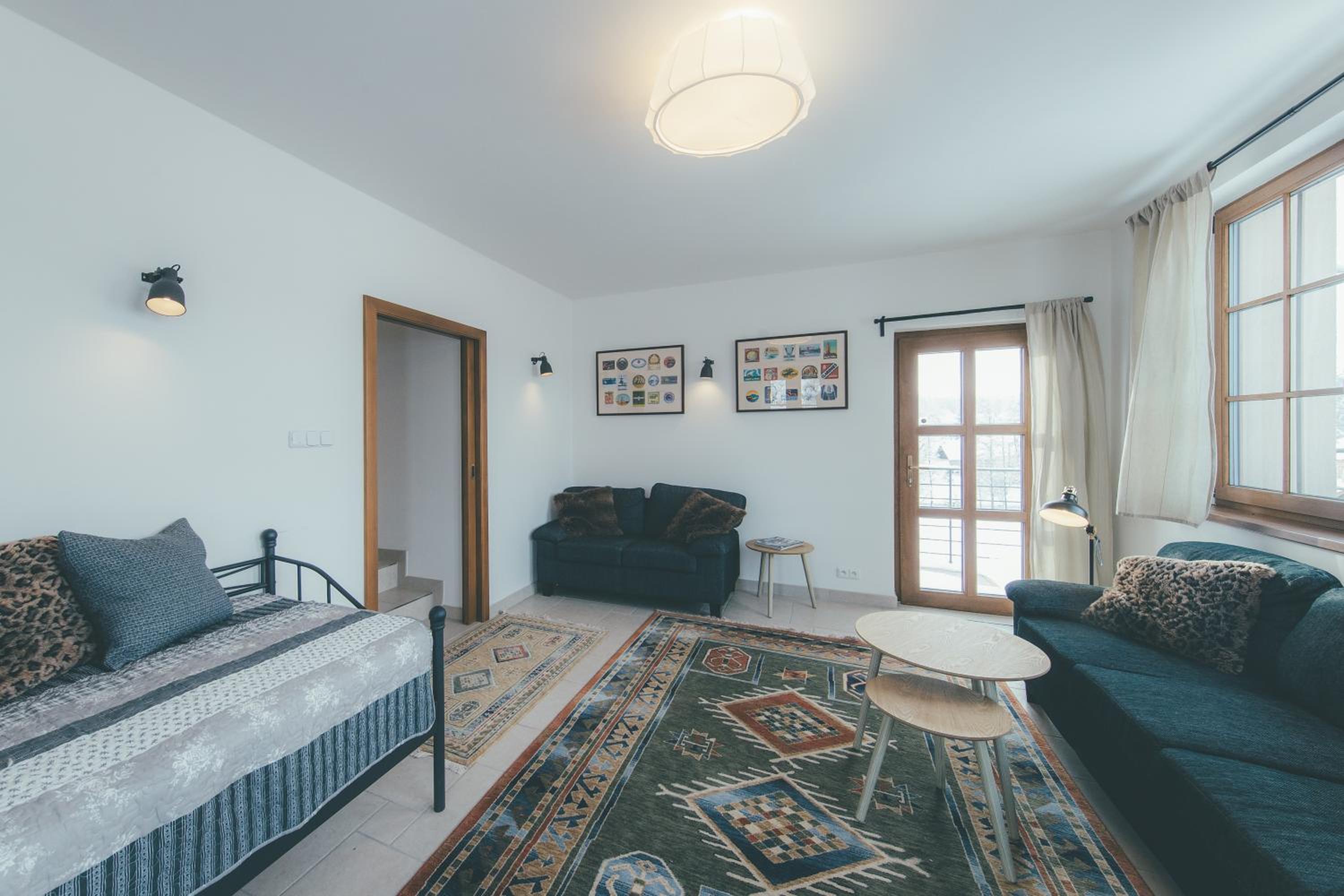 Stylová Lodge s vlastním koupáním & pergolou