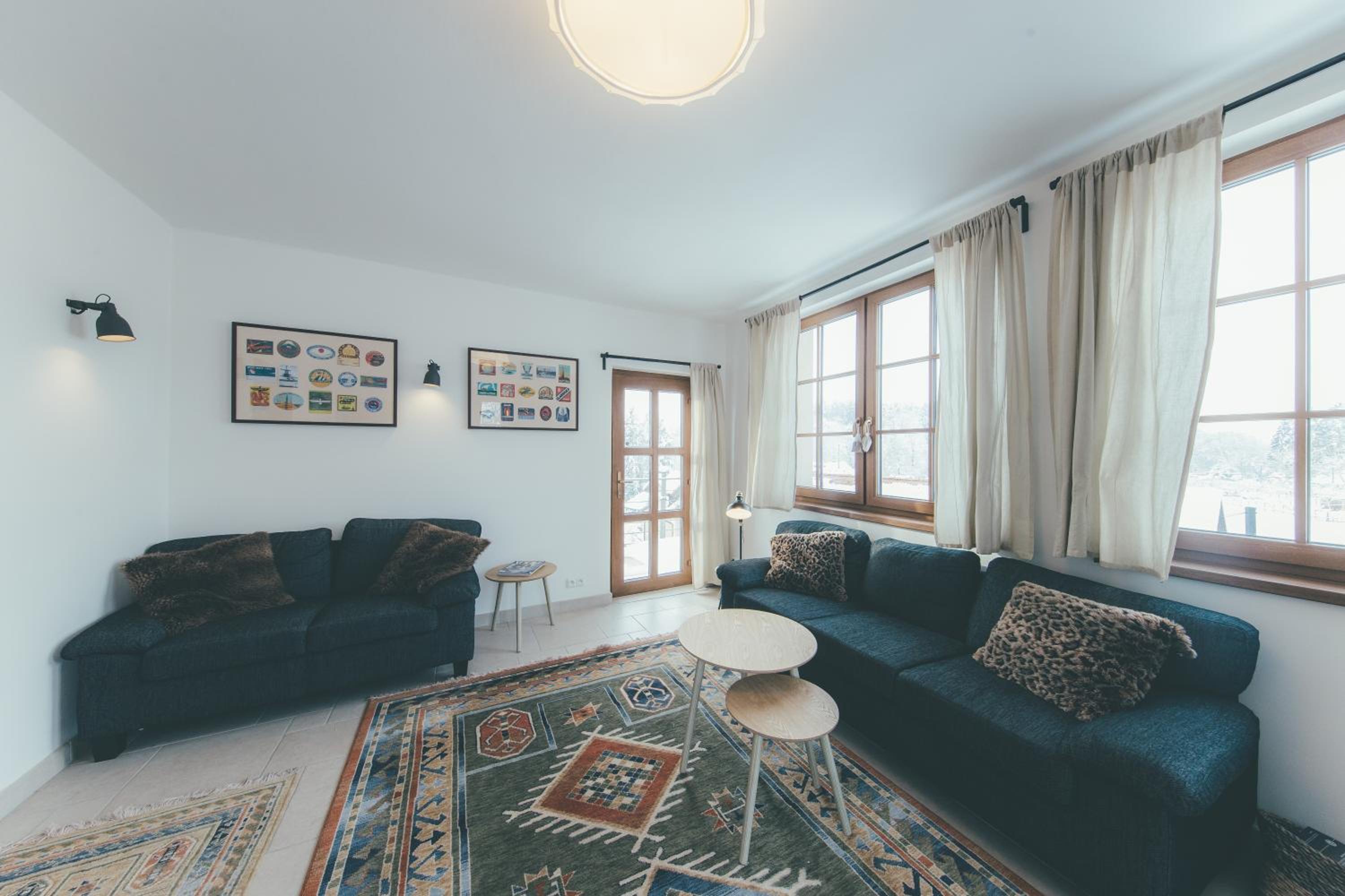 Stylová Lodge s vlastním koupáním & pergolou