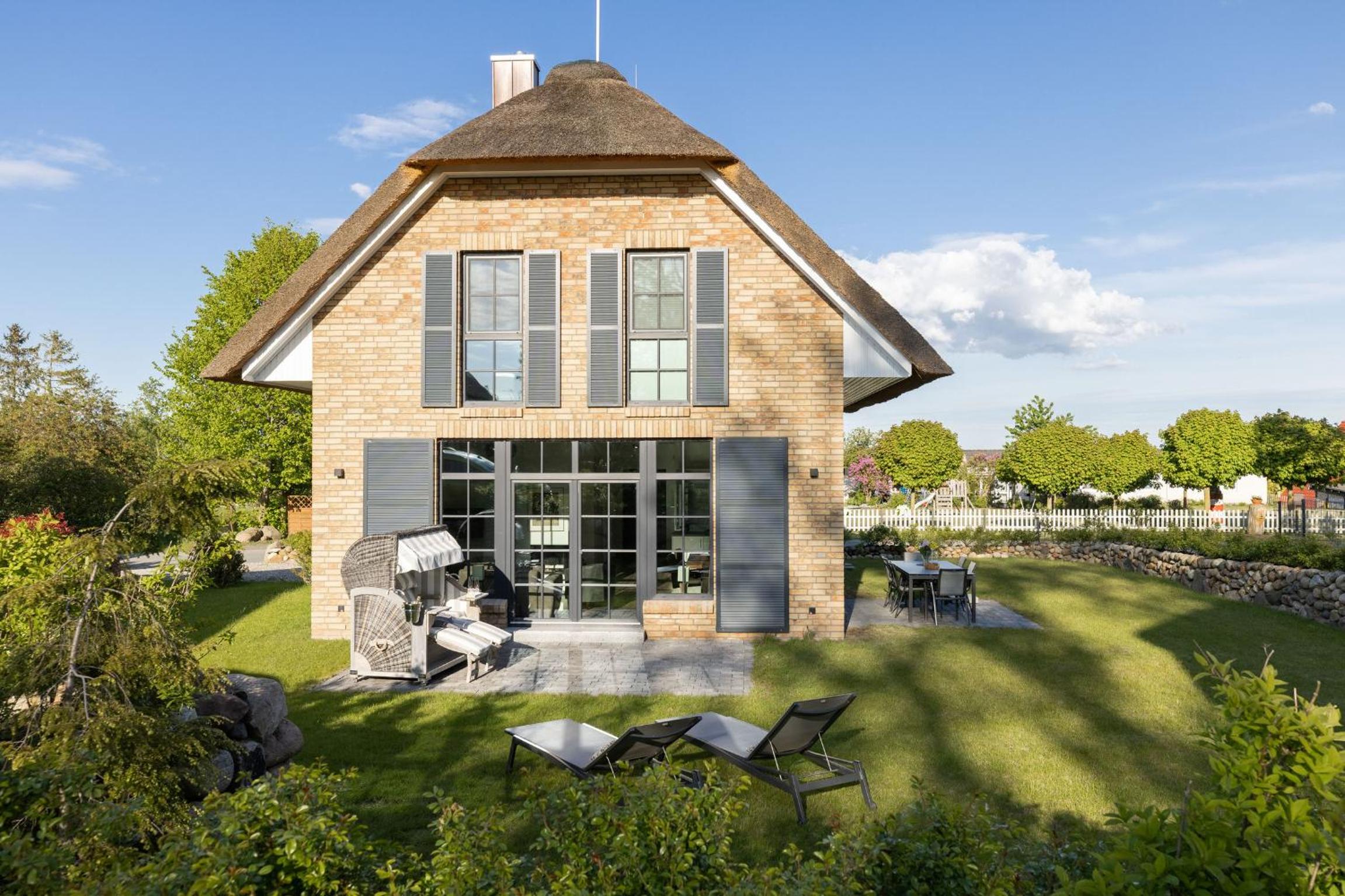 Reetdachhaus Seerose