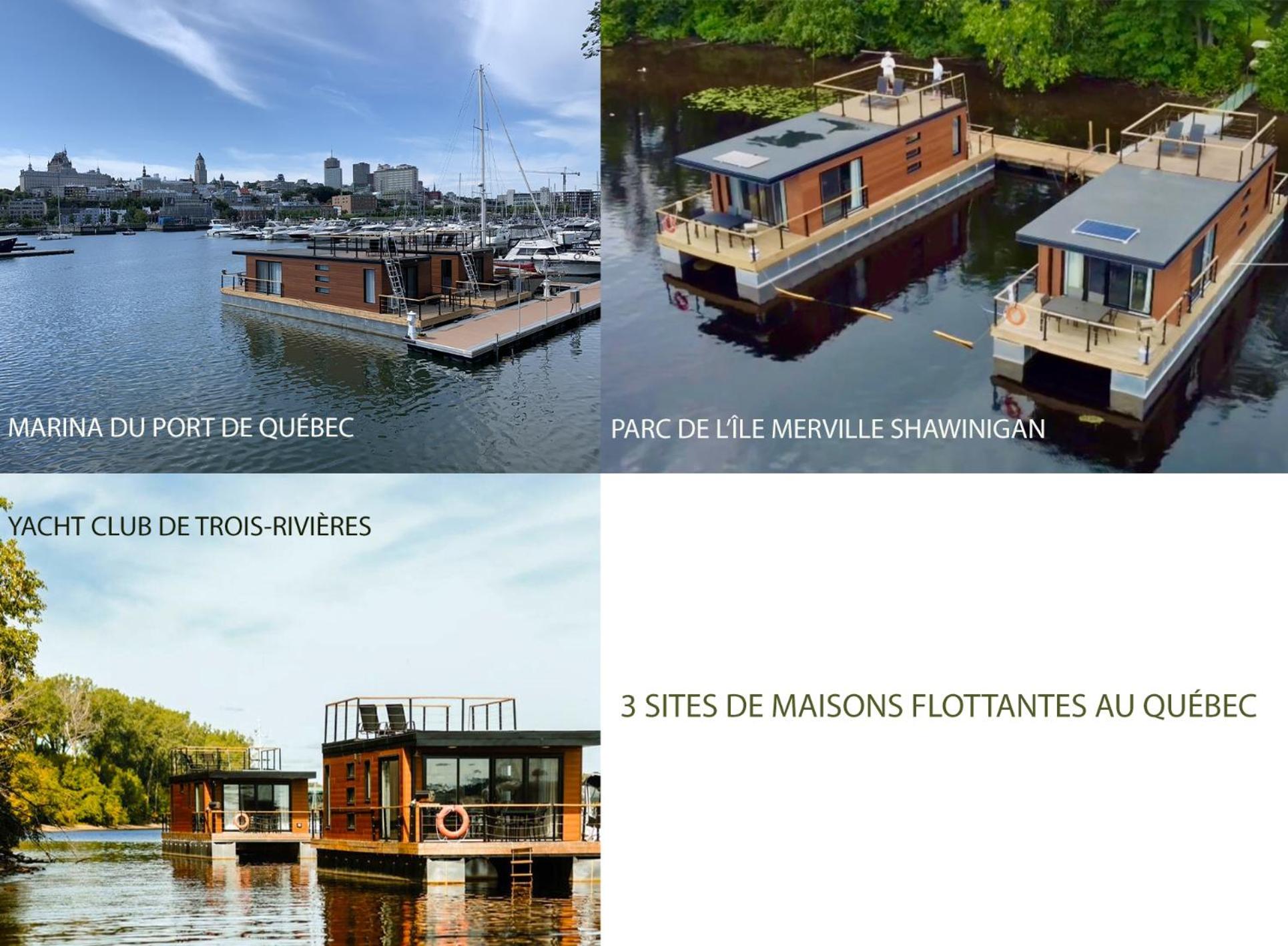 Marina Port de Québec 2 - Maison flottante