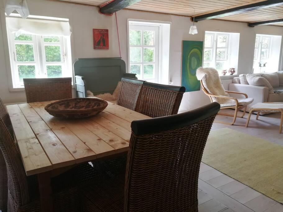 Gemütliches Reetdachhaus mit Kaminofen