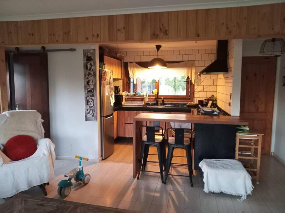 Hermosa cabaña con hot tub.