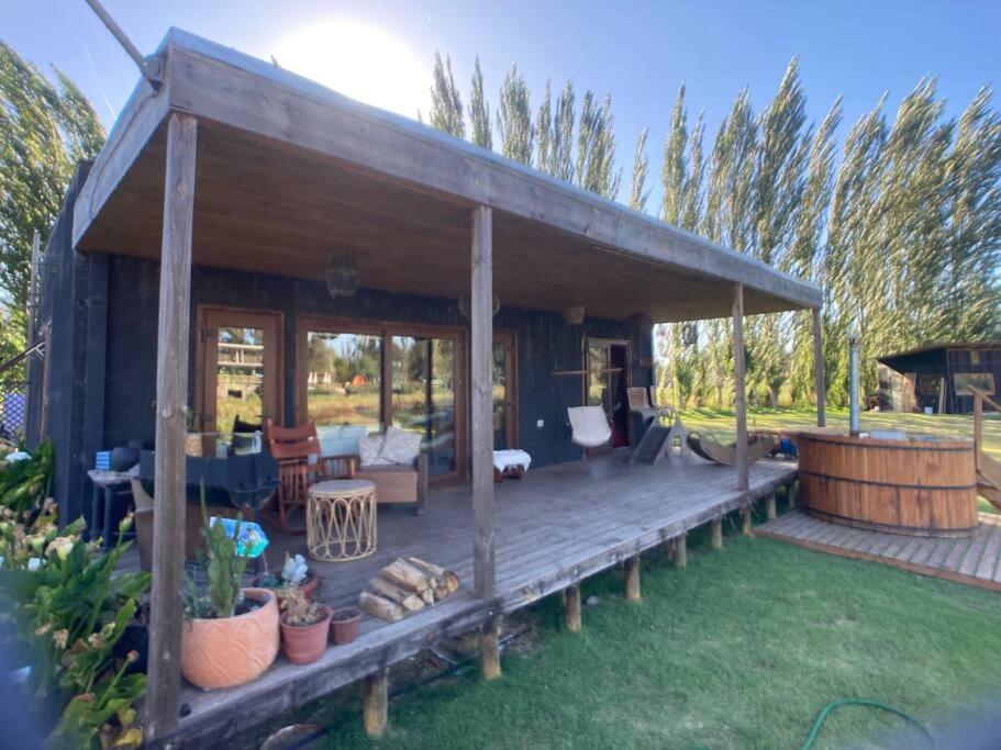 Hermosa cabaña con hot tub.