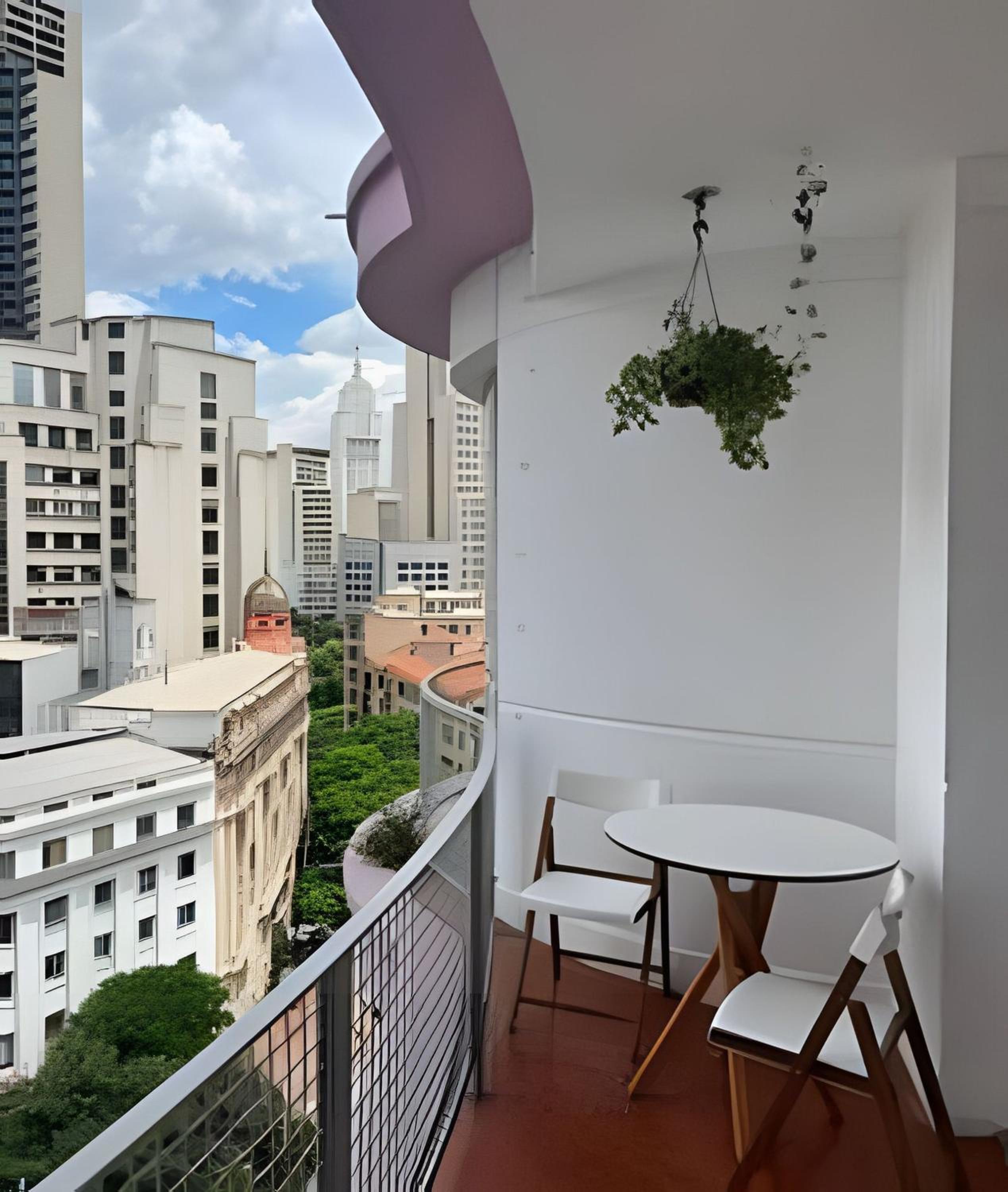 Amplo Apto no Centro de SP com Sauna e Piscina