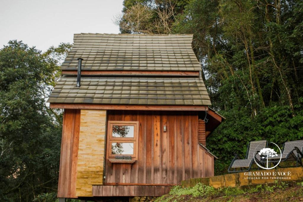 Cabana da fada com Spa e vista para lavandas