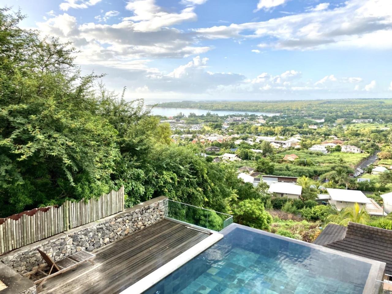 Villa Teranga avec vue panoramique sur la baie de Tamarin