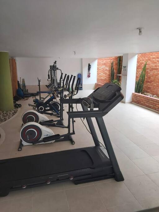 Apartamento amplio con piscina, hermosa vista a la ciudad de San Gil
