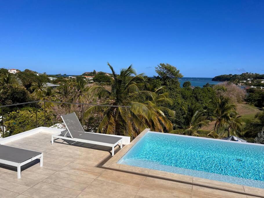 Villa vue mer Pointe Mayo Cap Est view 4