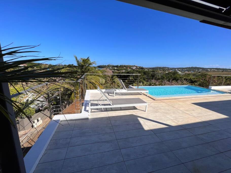 Villa vue mer Pointe Mayo Cap Est view 3